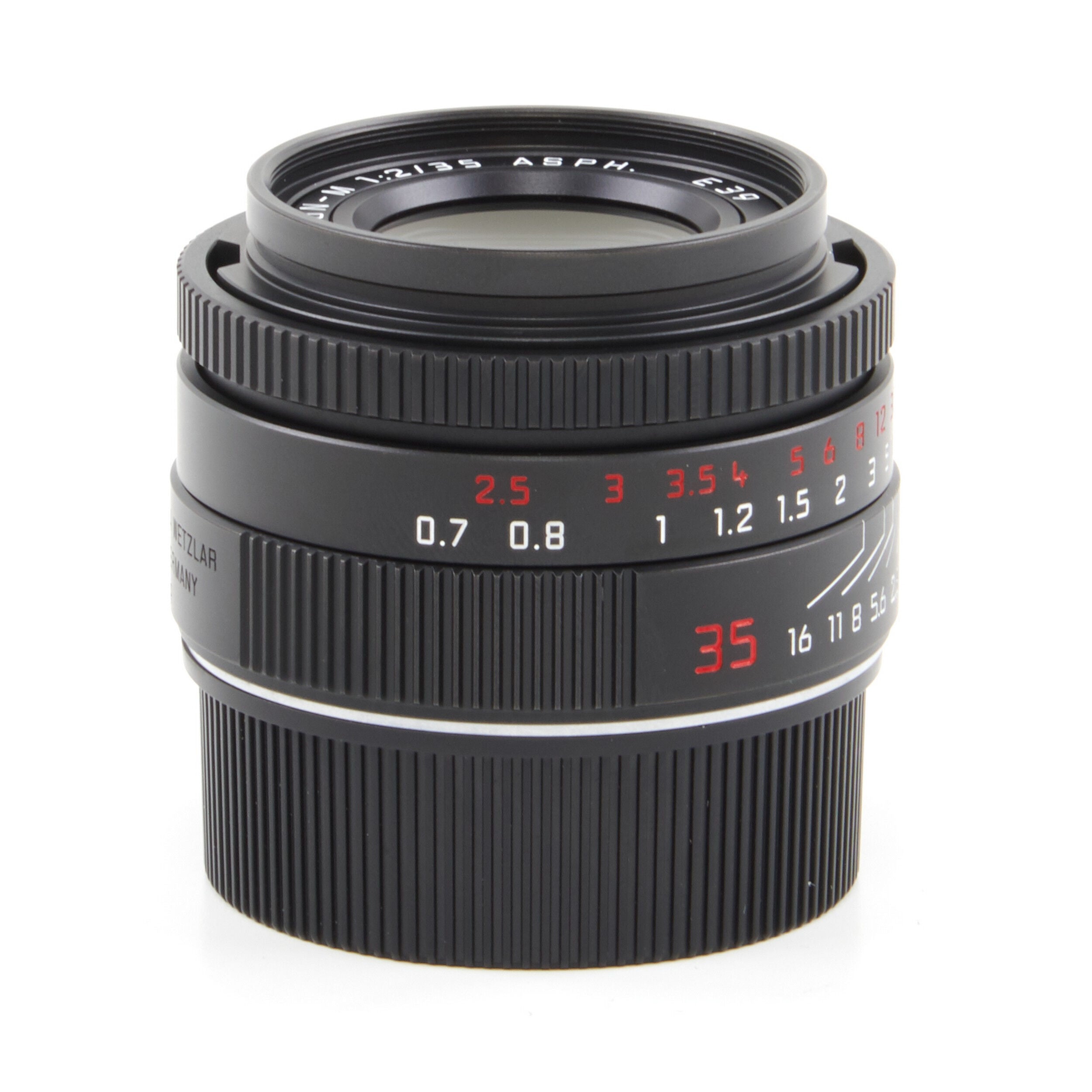 Leica 35mm f2 Summicron-M ASPH Limited Edition Black Chrome + Box