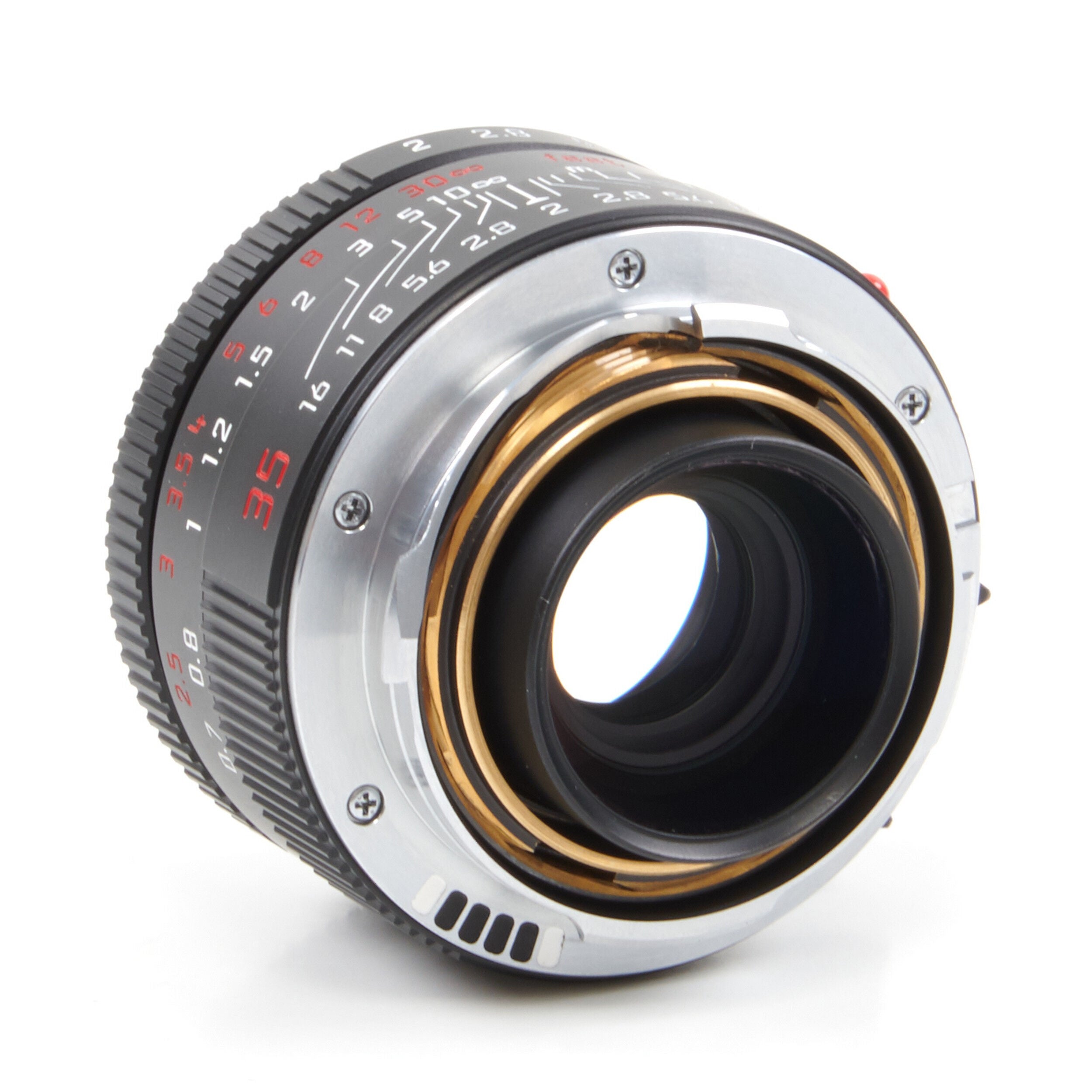 Leica 35mm f2 Summicron-M ASPH Limited Edition Black Chrome + Box