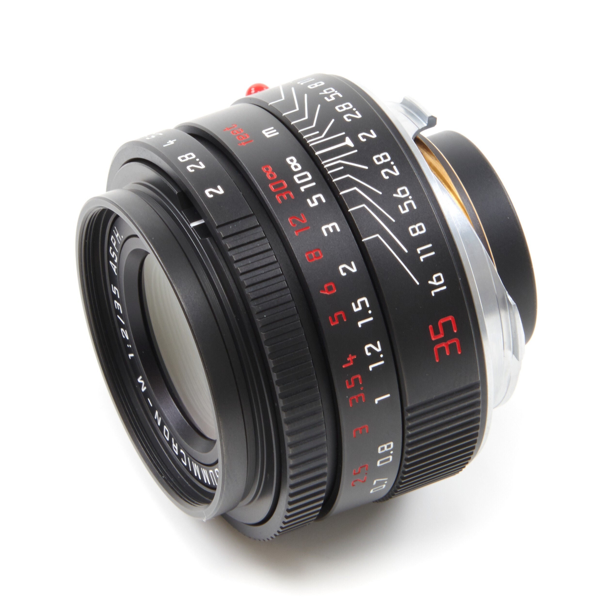 Leica 35mm f2 Summicron-M ASPH Limited Edition Black Chrome + Box