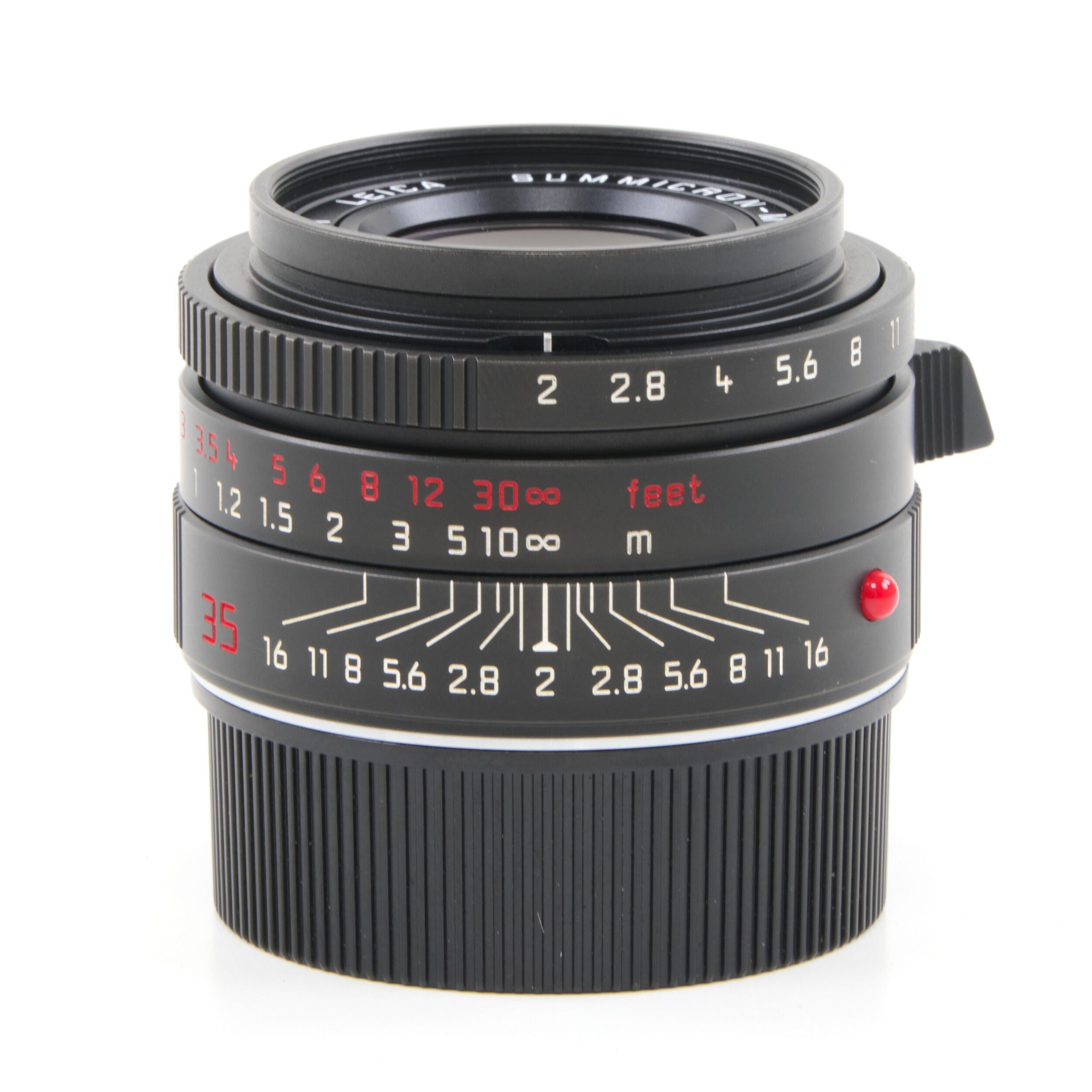 Leica 35mm f2 Summicron-M ASPH Limited Edition Black Chrome + Box