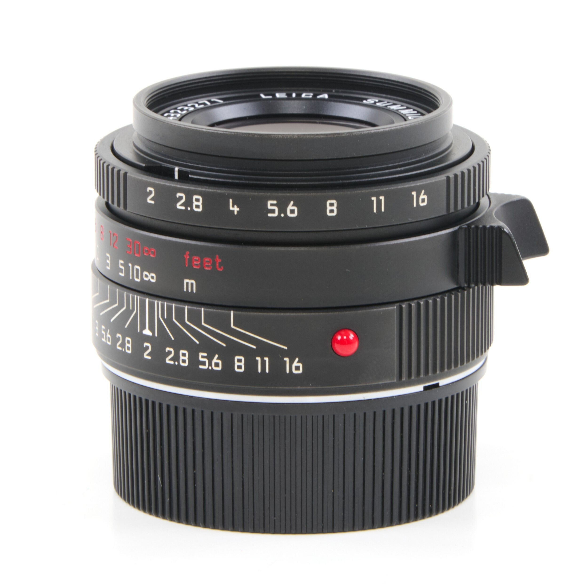 Leica 35mm f2 Summicron-M ASPH Limited Edition Black Chrome + Box