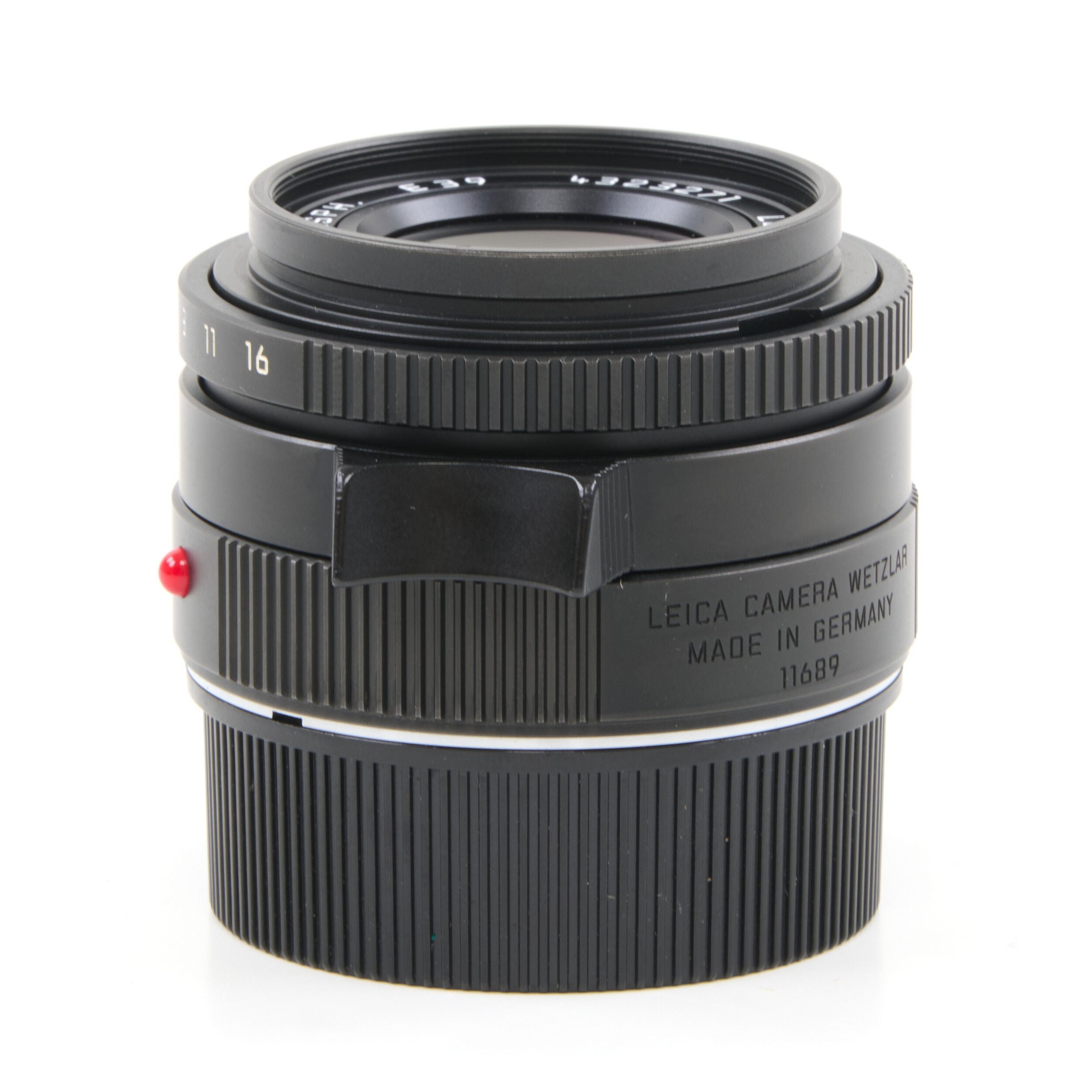 Leica 35mm f2 Summicron-M ASPH Limited Edition Black Chrome + Box