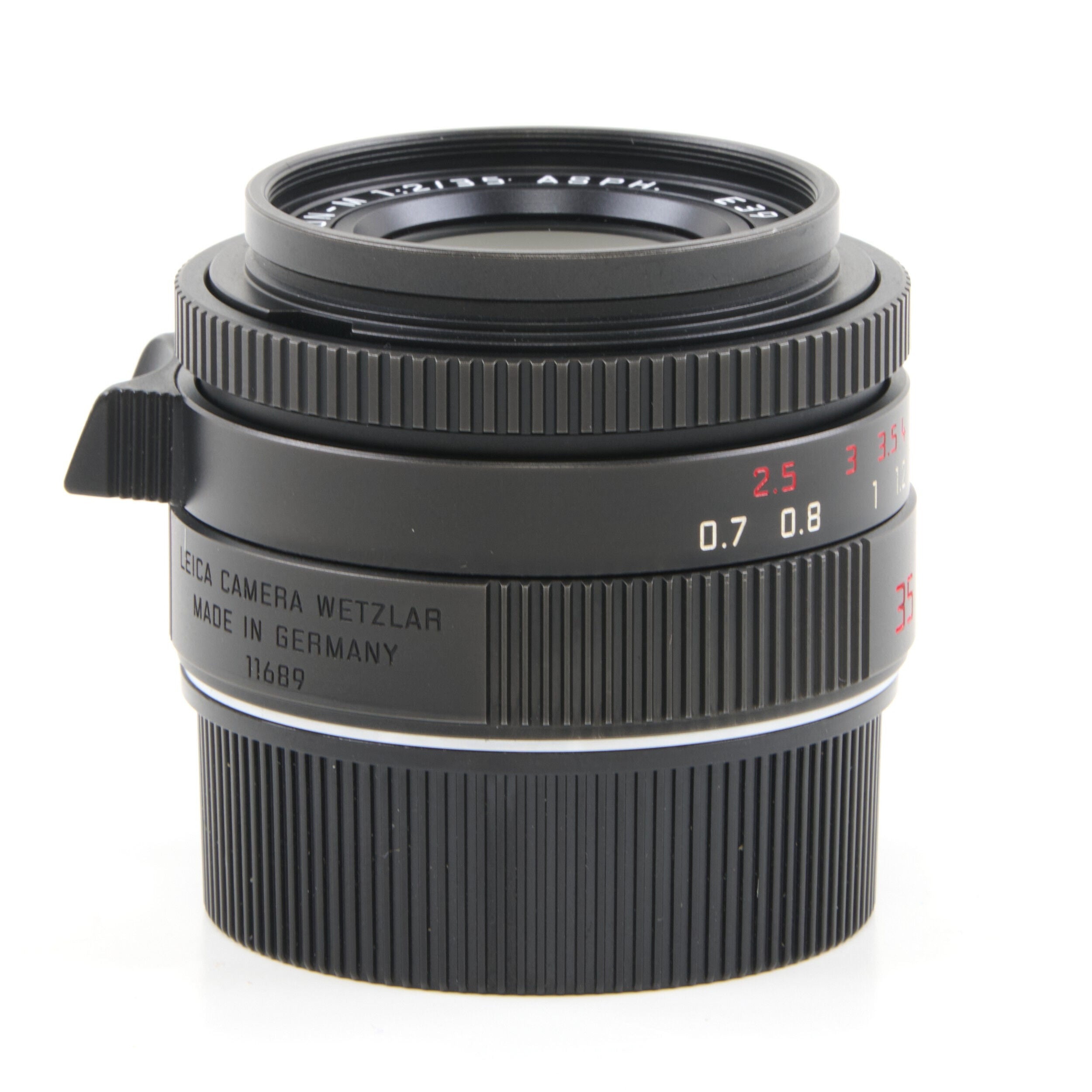 Leica 35mm f2 Summicron-M ASPH Limited Edition Black Chrome + Box