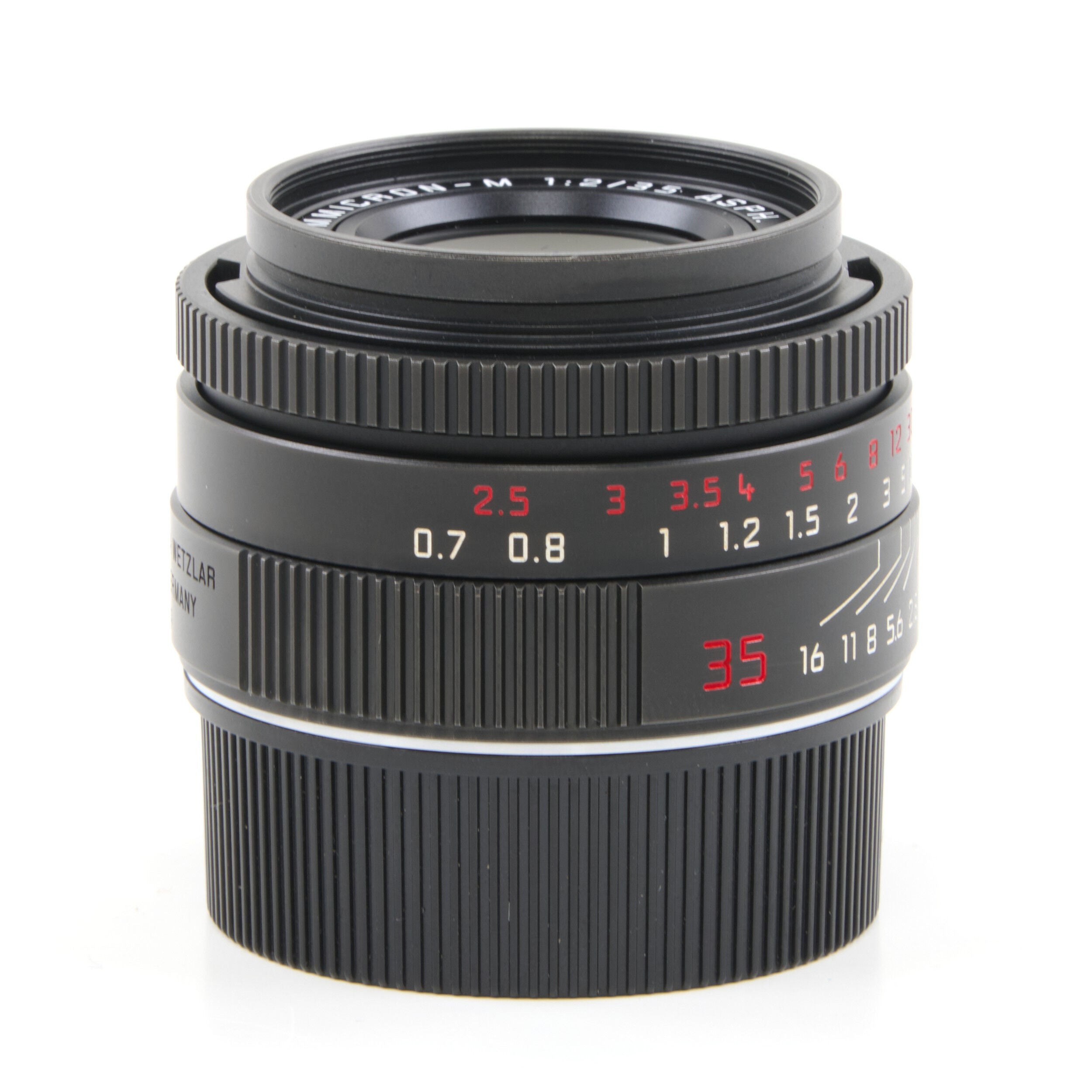 Leica 35mm f2 Summicron-M ASPH Limited Edition Black Chrome + Box
