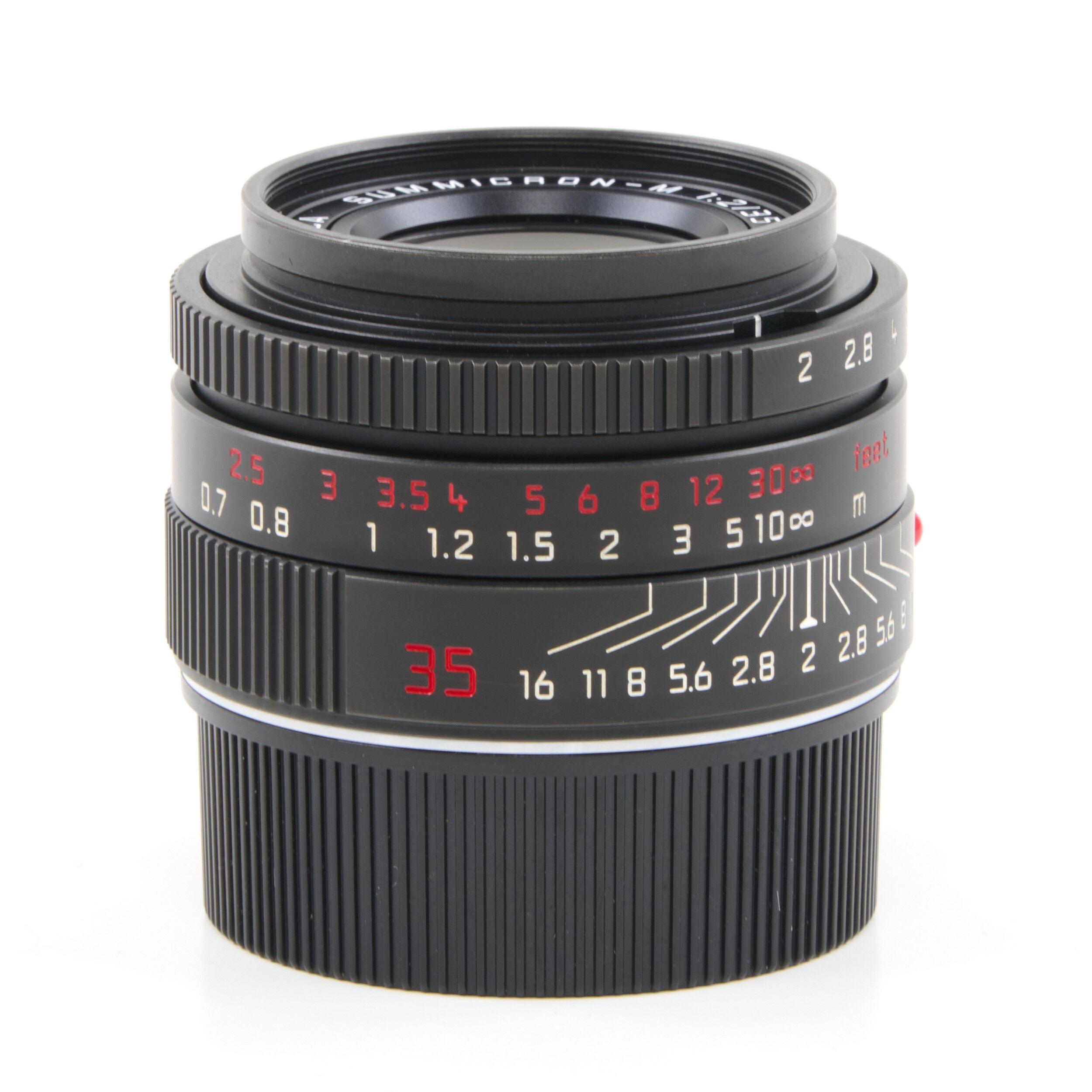 Leica 35mm f2 Summicron-M ASPH Limited Edition Black Chrome + Box
