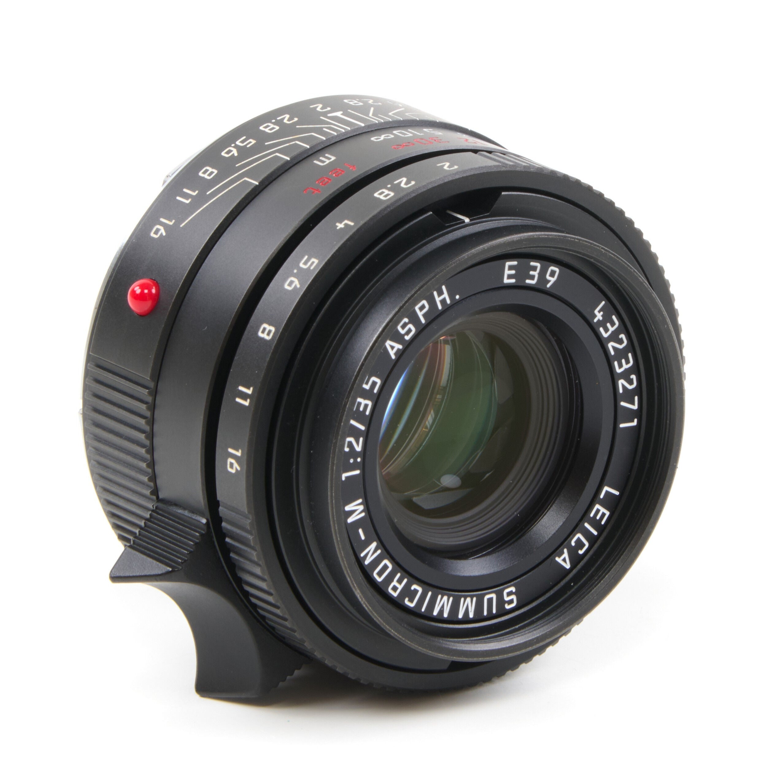 Leica 35mm f2 Summicron-M ASPH Limited Edition Black Chrome + Box