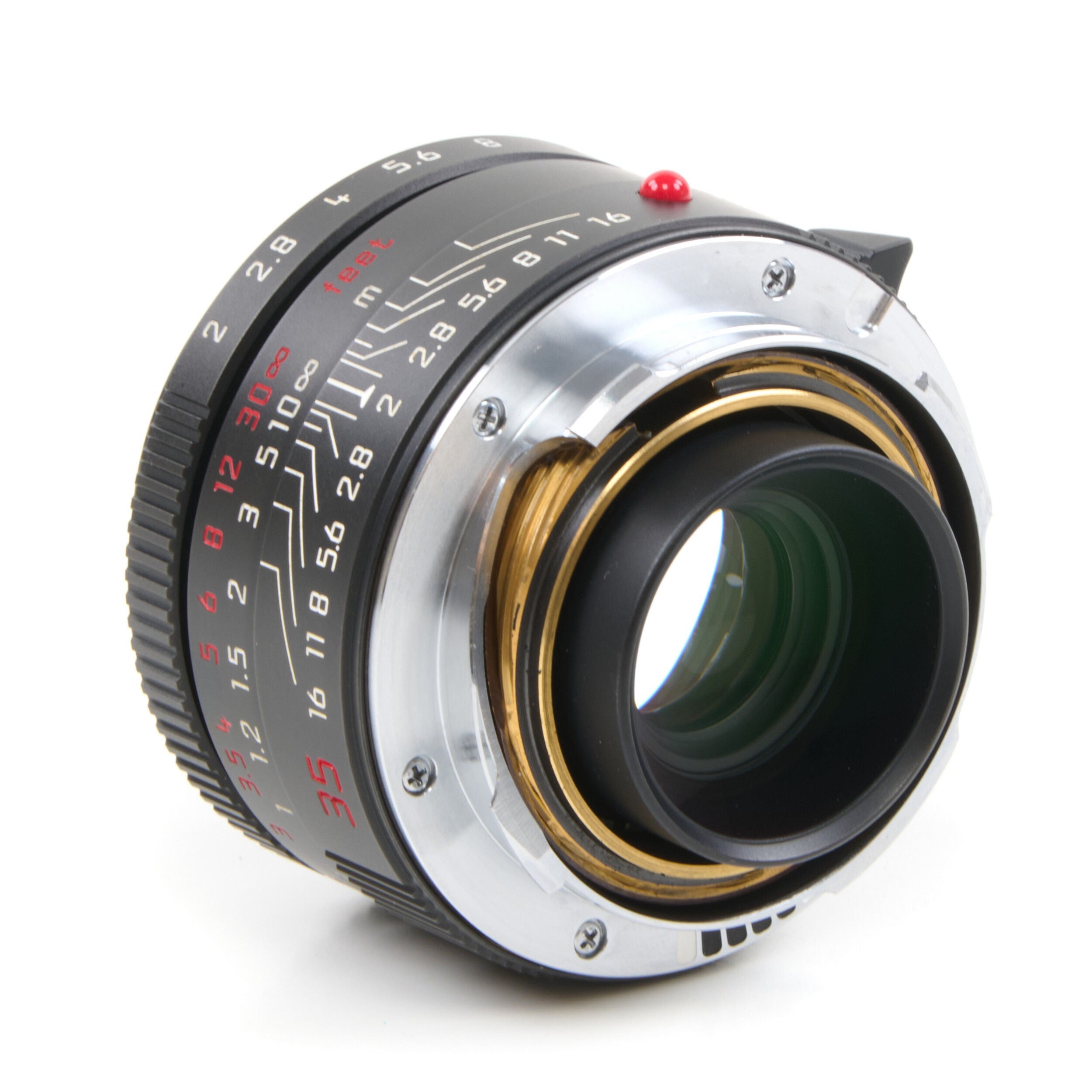 Leica 35mm f2 Summicron-M ASPH Limited Edition Black Chrome + Box
