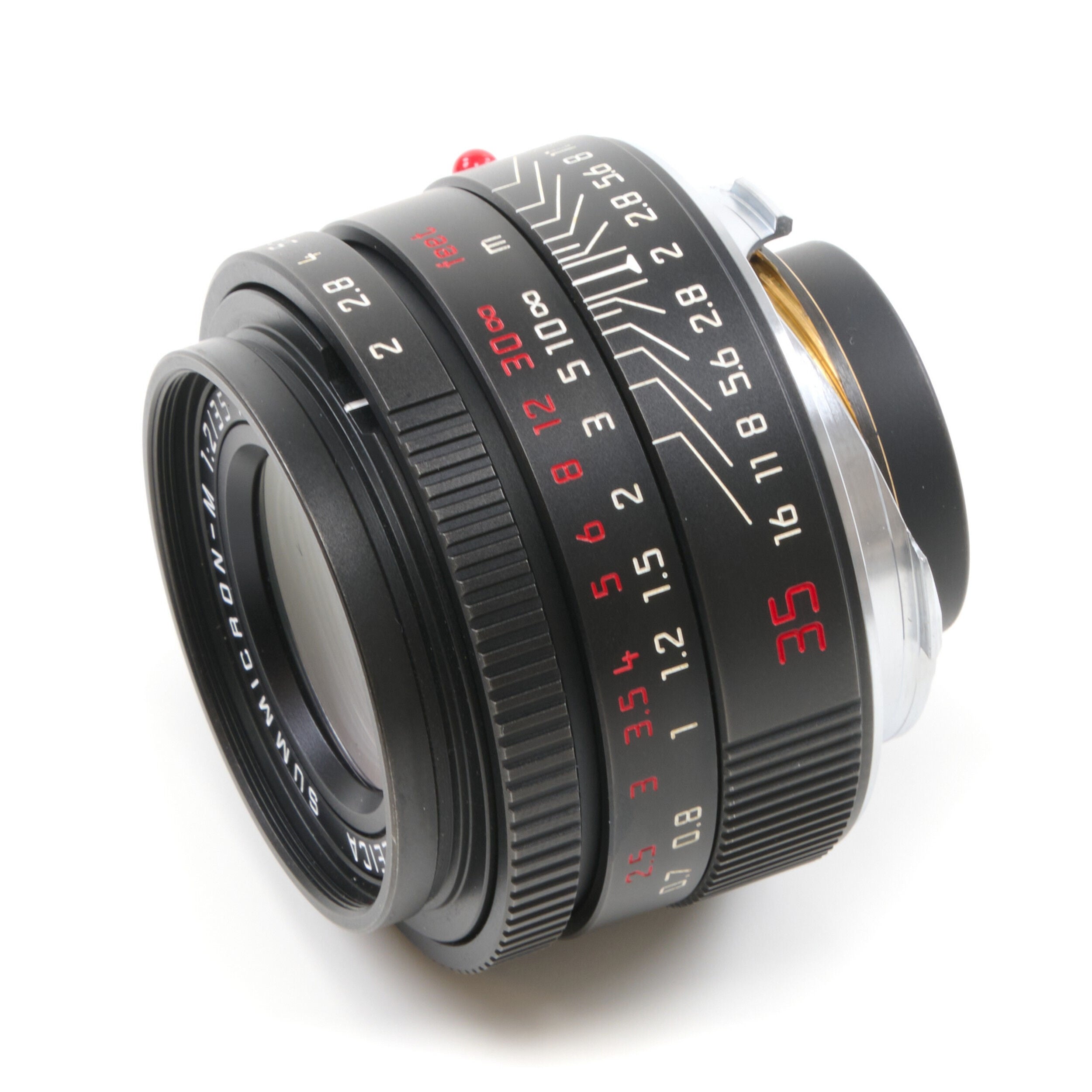 Leica 35mm f2 Summicron-M ASPH Limited Edition Black Chrome + Box