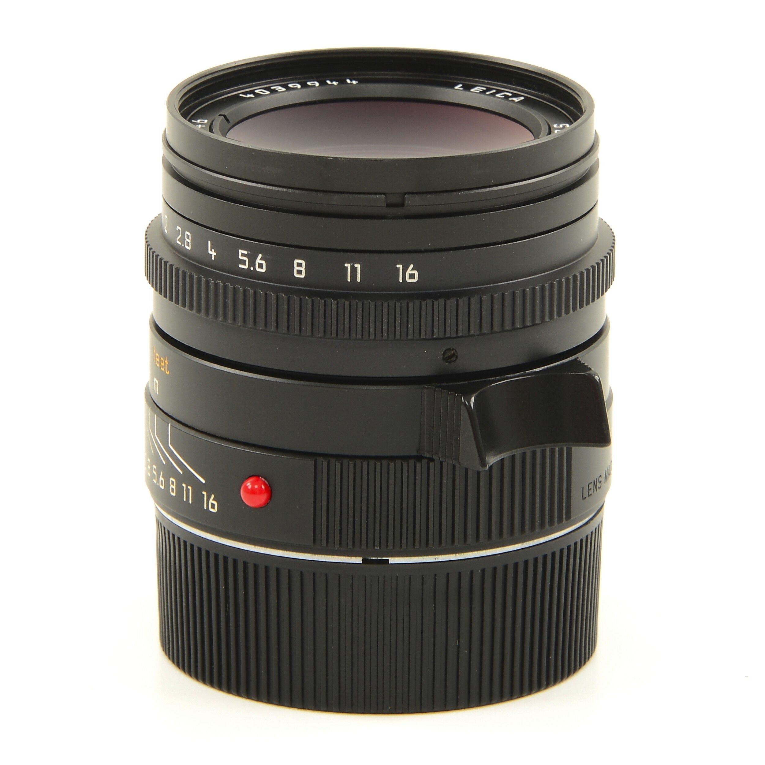 Leica 35mm f1.4 Summilux-M ASPH Black 6-Bit + Box