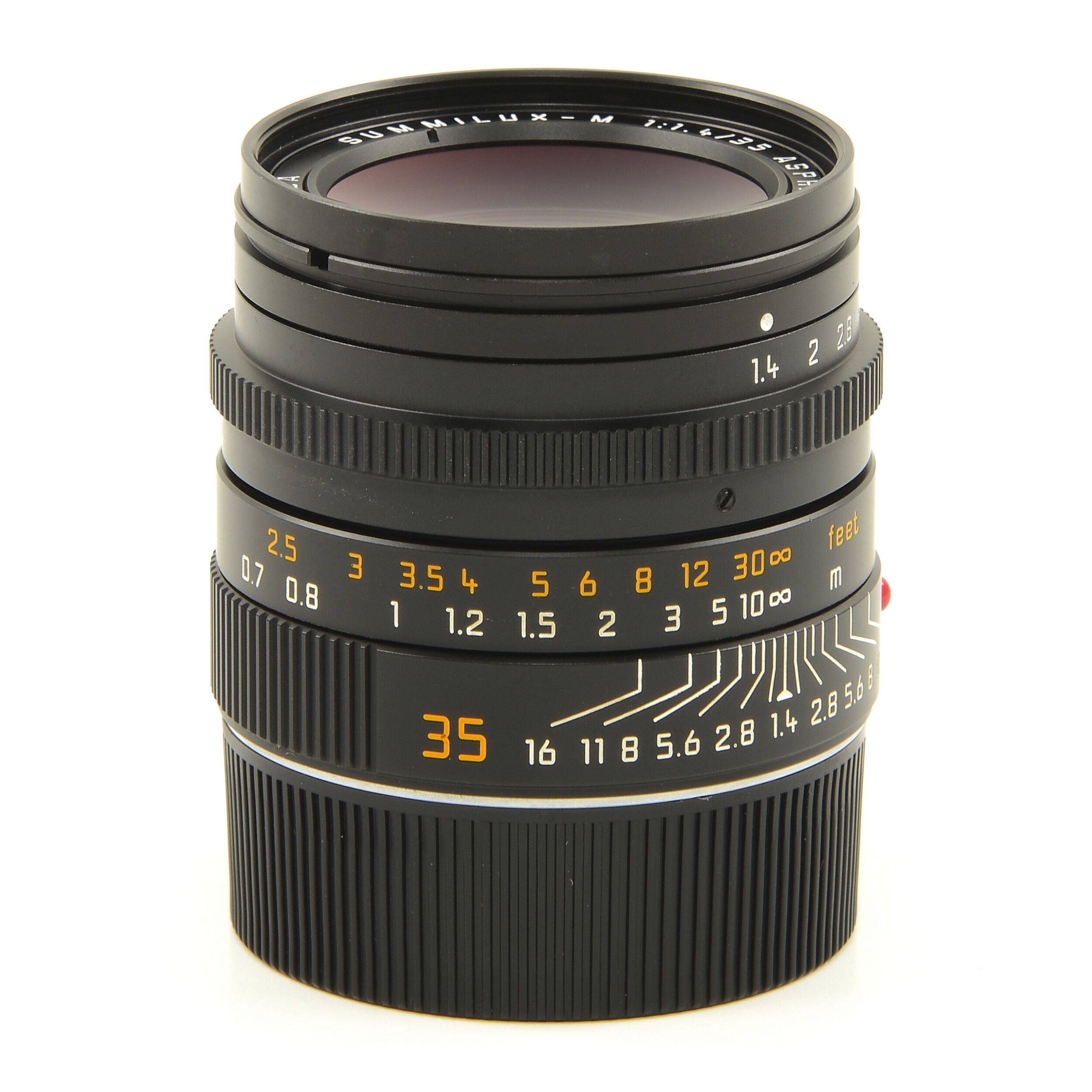 Leica 35mm f1.4 Summilux-M ASPH Black 6-Bit + Box