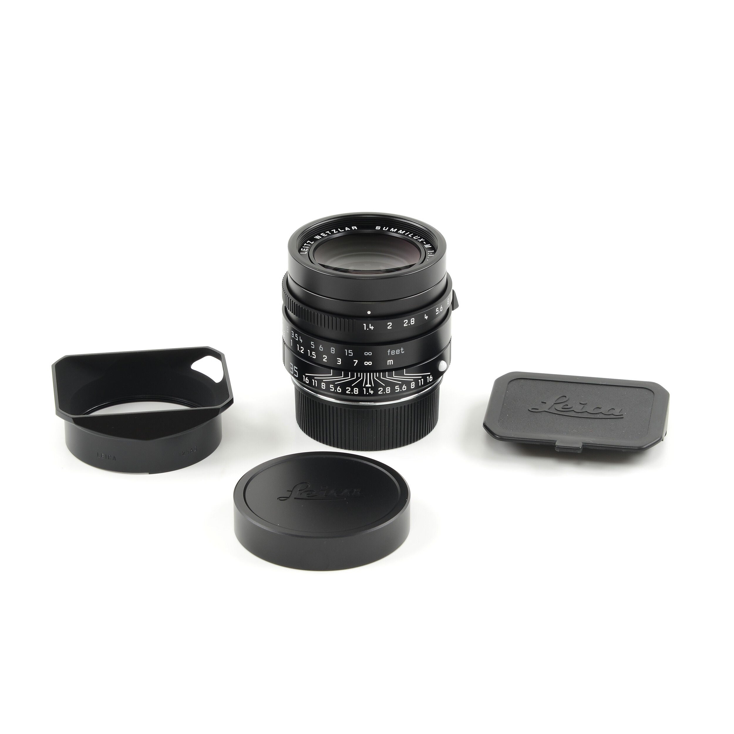 Leica 35mm f1.4 Summilux-M ASPH Black FLE "Leitz Wetzlar" + Box