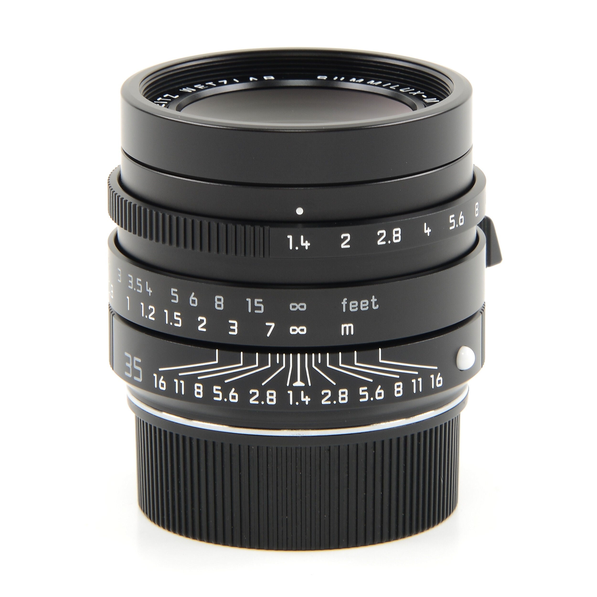 Leica 35mm f1.4 Summilux-M ASPH Black FLE "Leitz Wetzlar" + Box