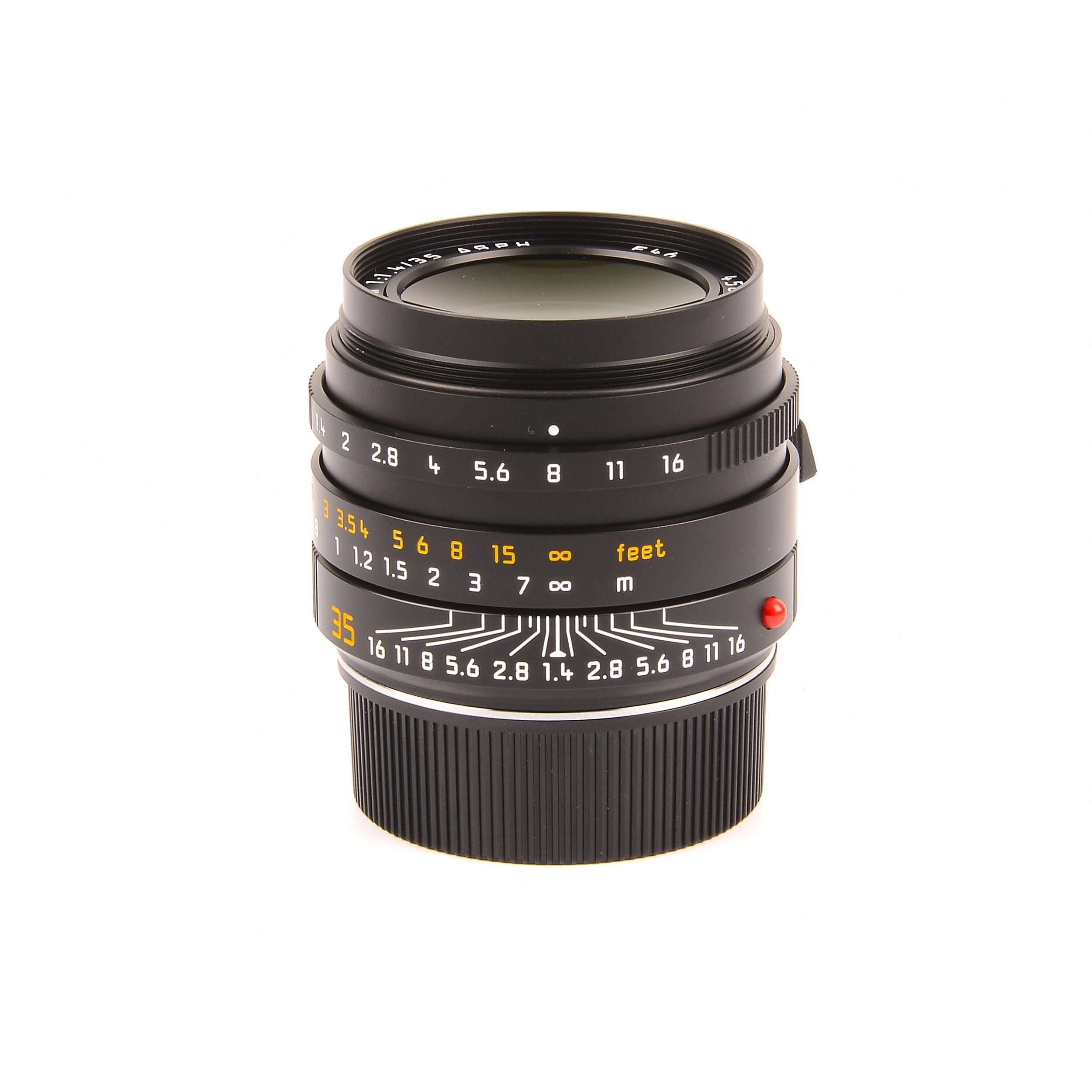 Leica 35mm f1.4 Summilux-M ASPH Black FLE + Sealed Box