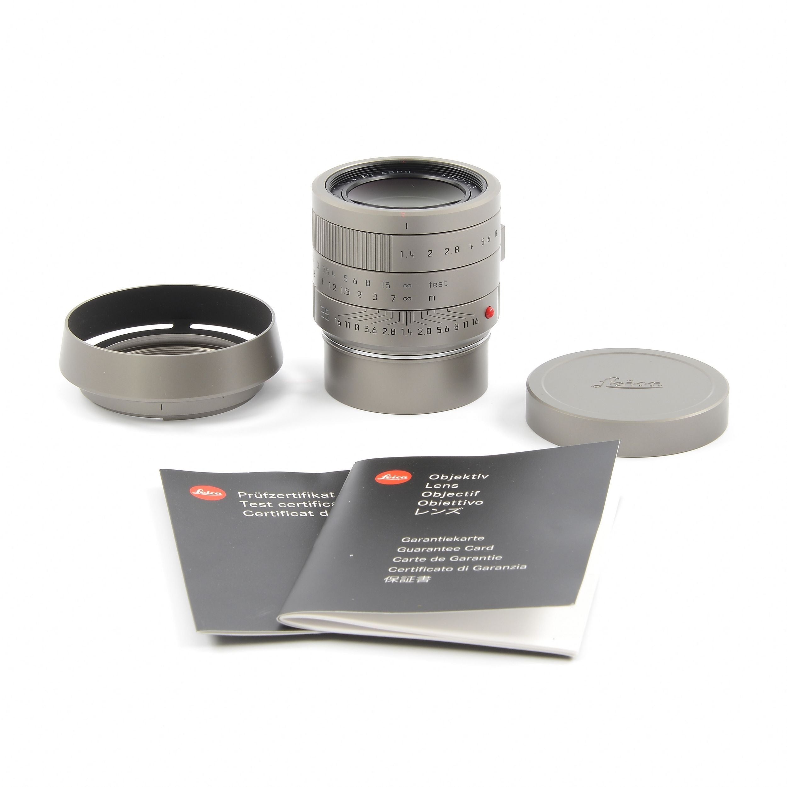 Leica 35mm f1.4 Summilux-M "Leica M Edition 60" Lens Only