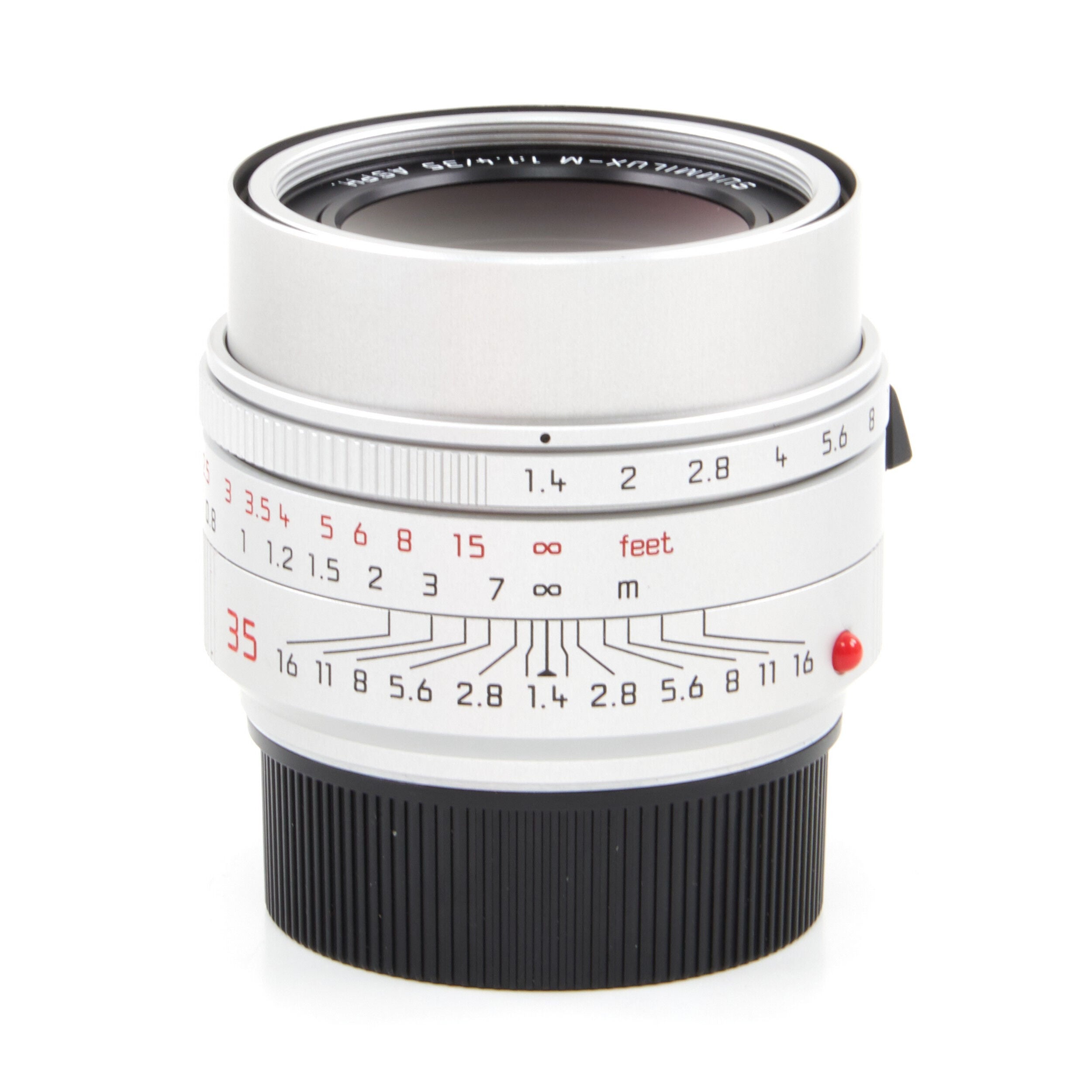 Leica 35mm f1.4 Summilux-M FLE MK II Silver + Box