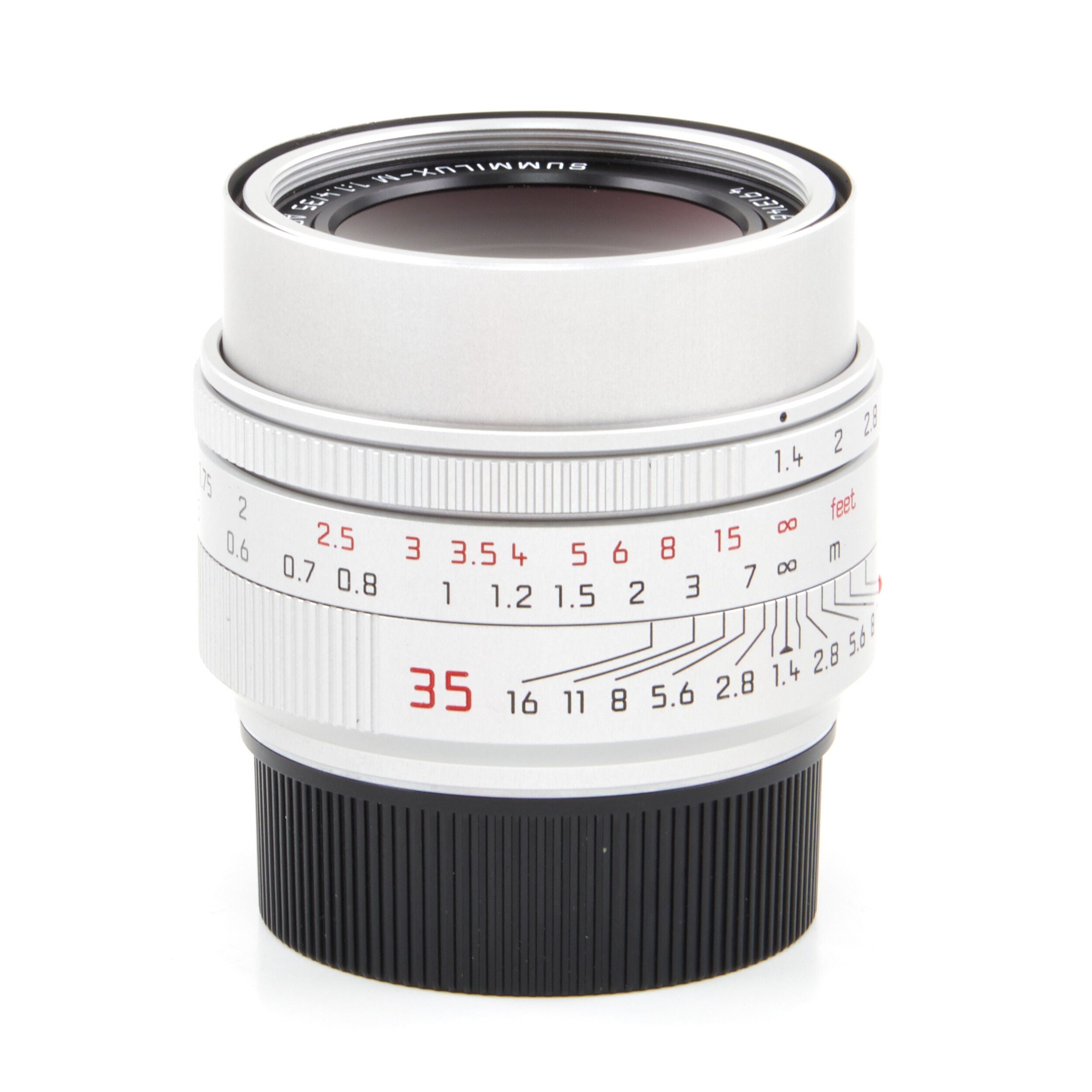 Leica 35mm f1.4 Summilux-M FLE MK II Silver + Box