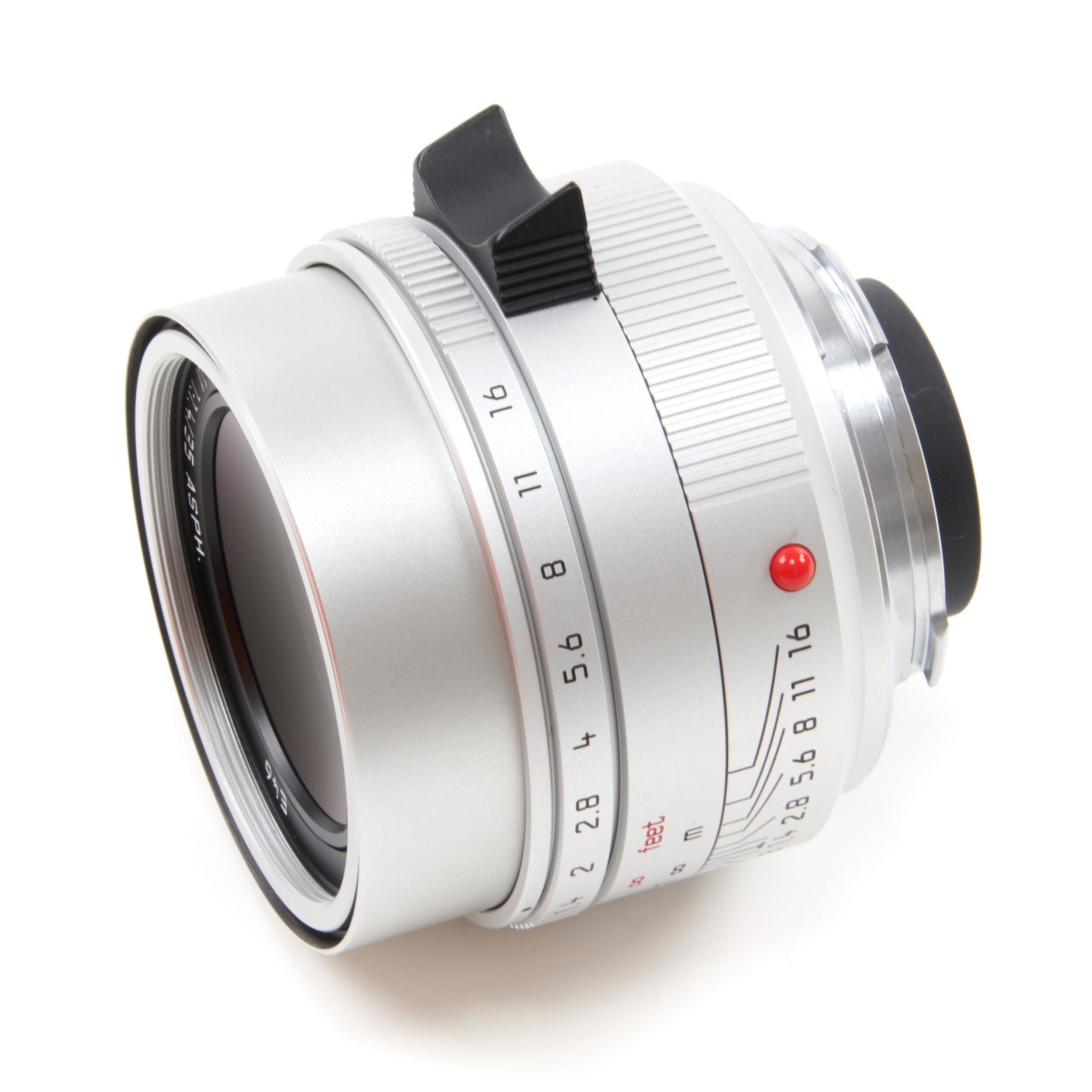 Leica 35mm f1.4 Summilux-M FLE MK II Silver + Box