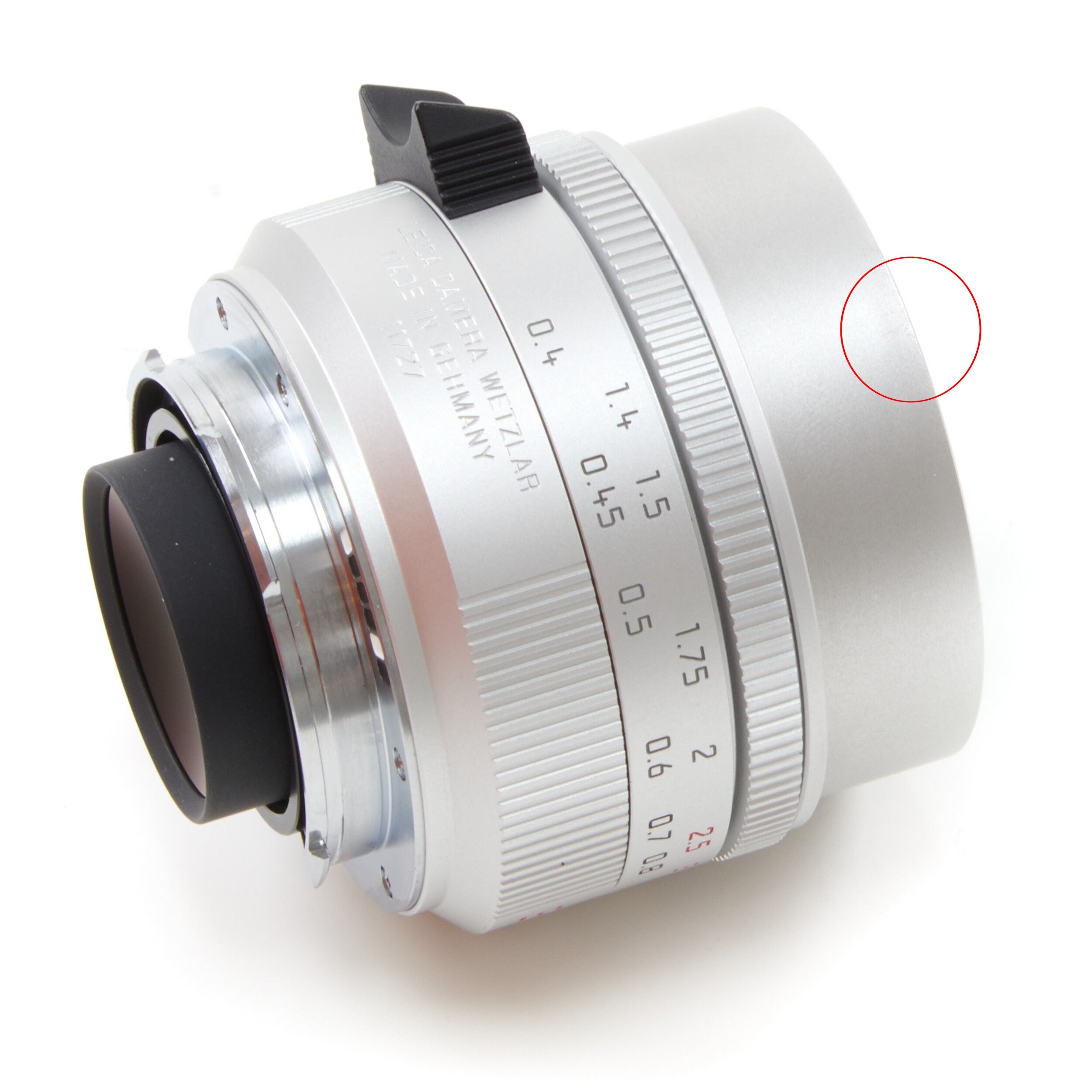 Leica 35mm f1.4 Summilux-M FLE MK II Silver + Box