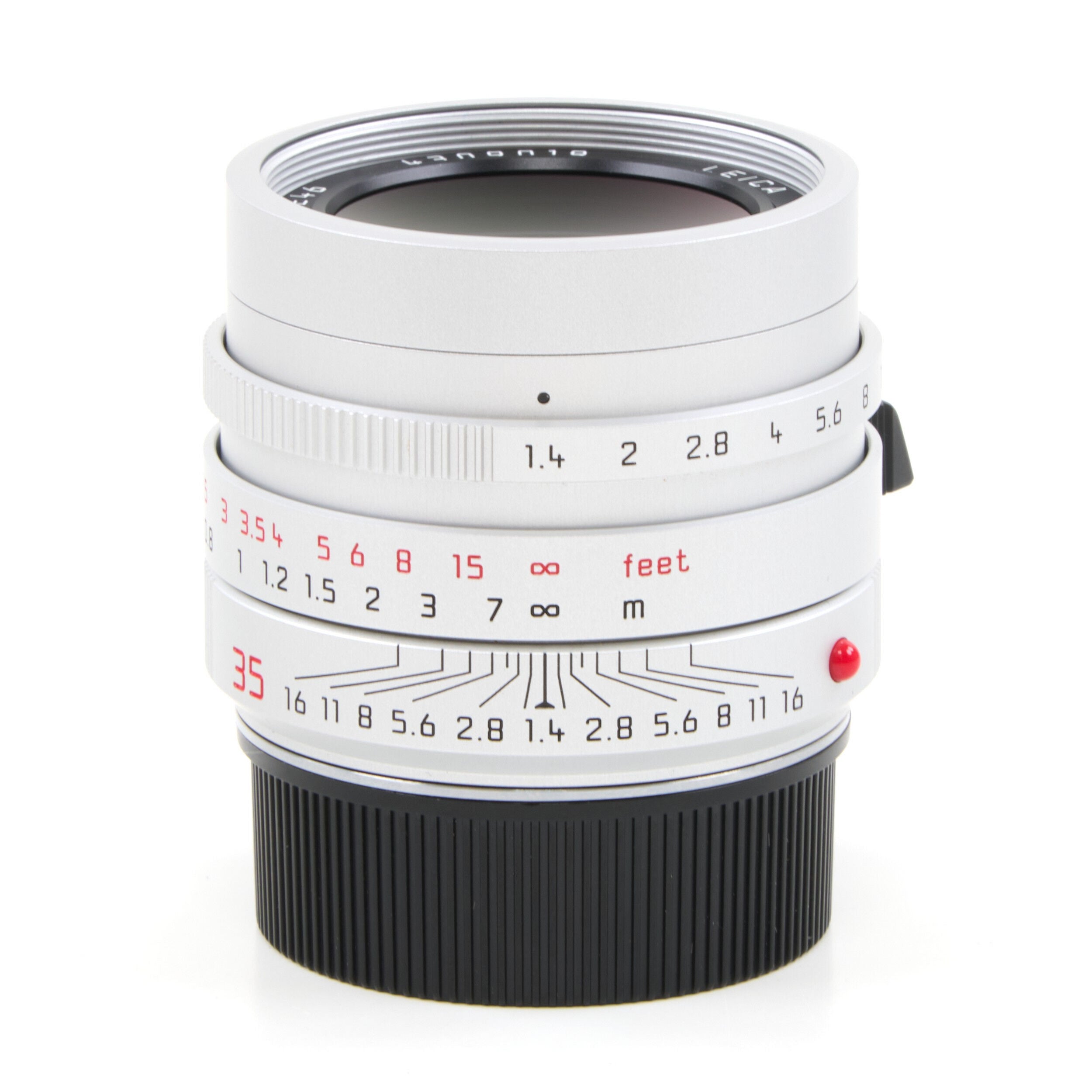 Leica 35mm f1.4 Summilux-M ASPH Silver FLE + Box
