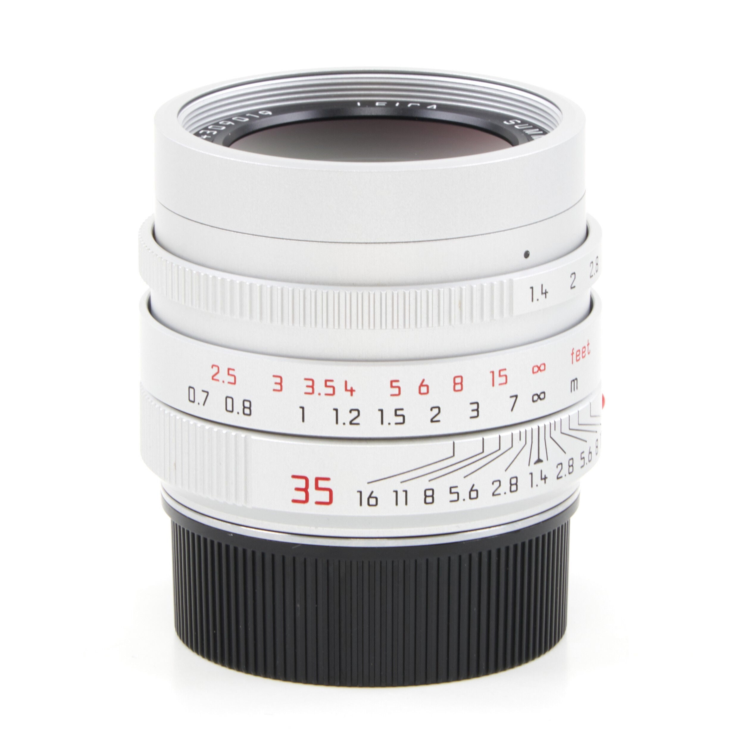 Leica 35mm f1.4 Summilux-M ASPH Silver FLE + Box