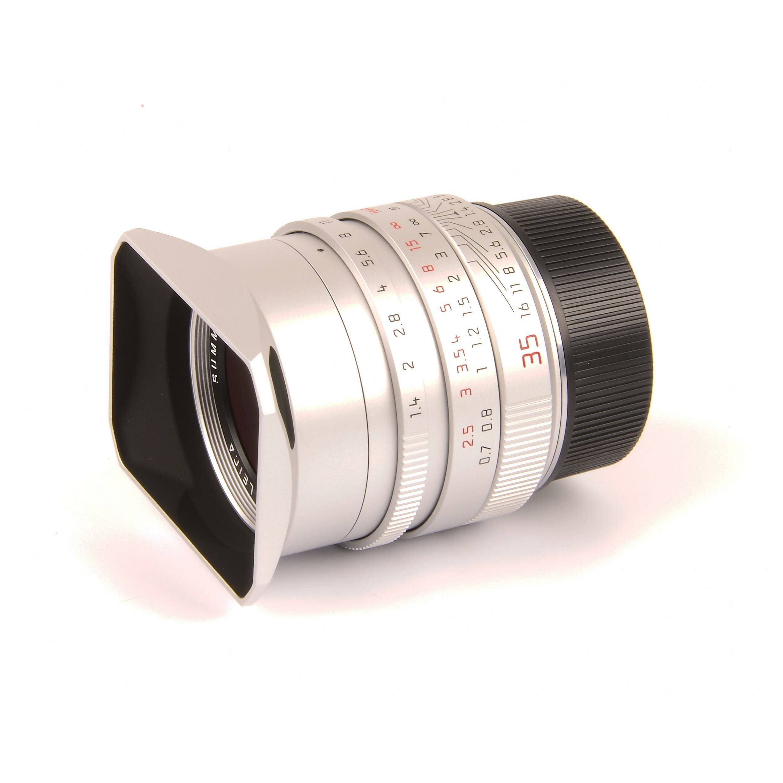 Leica 35mm f1.4 Summilux-M ASPH Silver FLE + Box