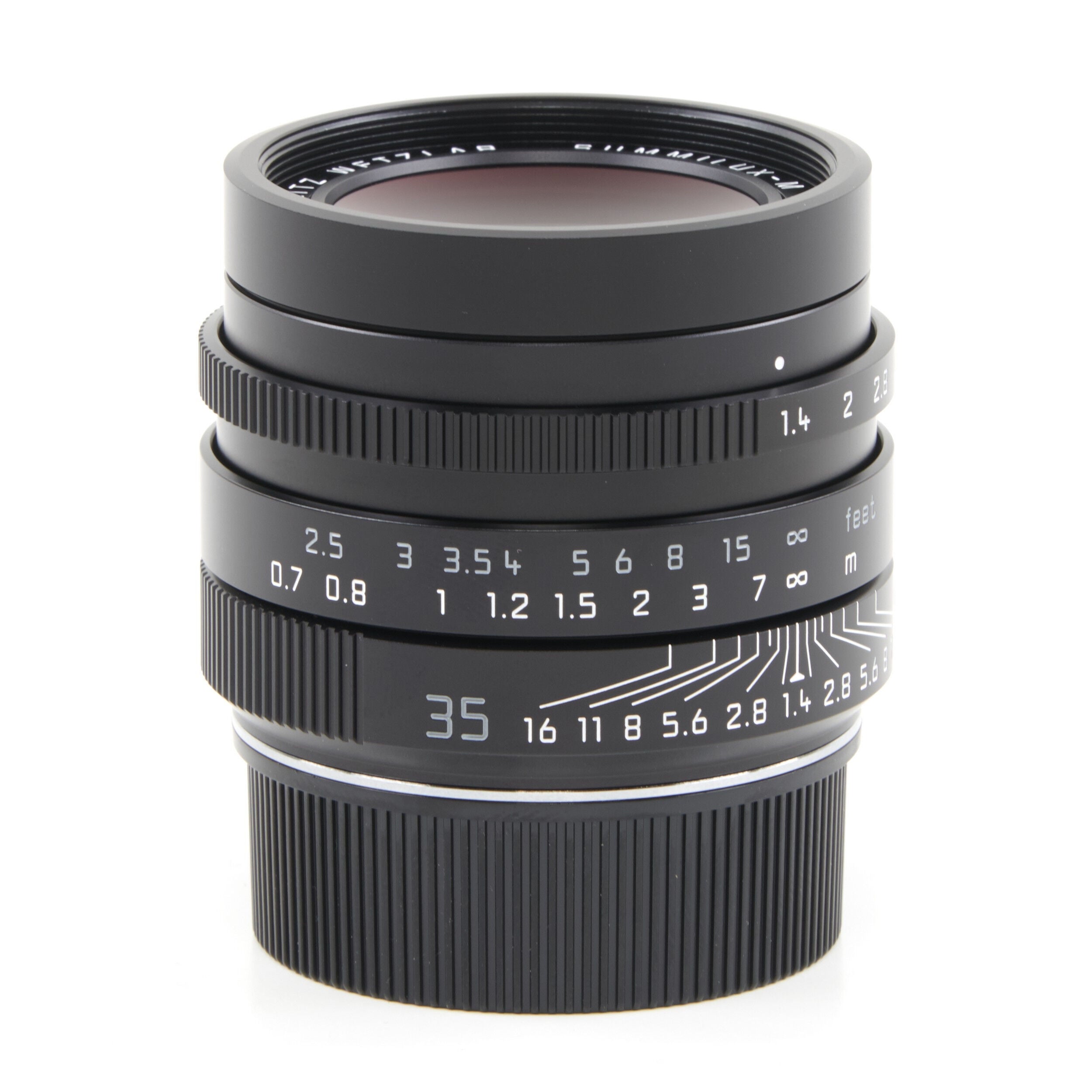 Leica 35mm f1.4 Summilux-M ASPH Black FLE "Leitz Wetzlar"