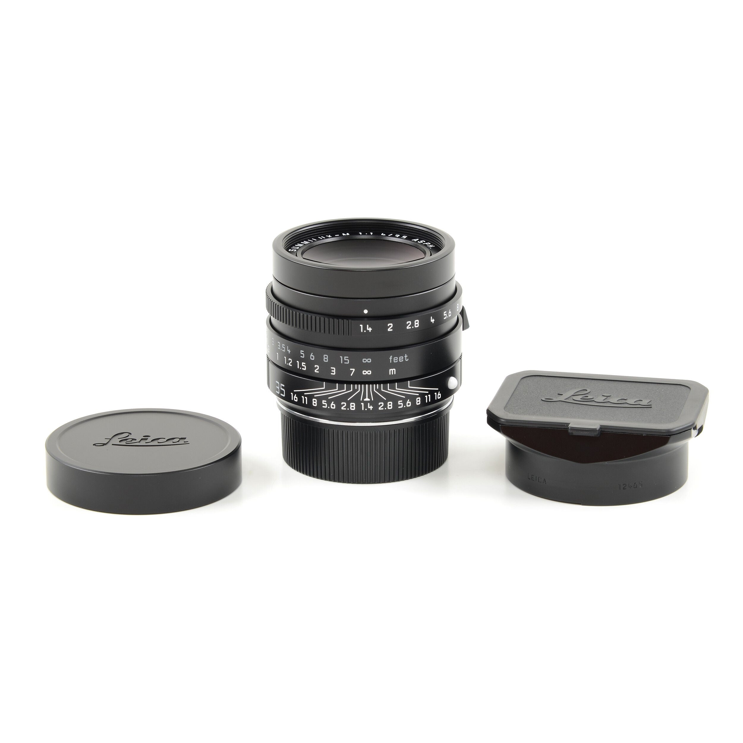 Leica 35mm f1.4 Summilux-M ASPH Black FLE "Leitz Wetzlar" + Box