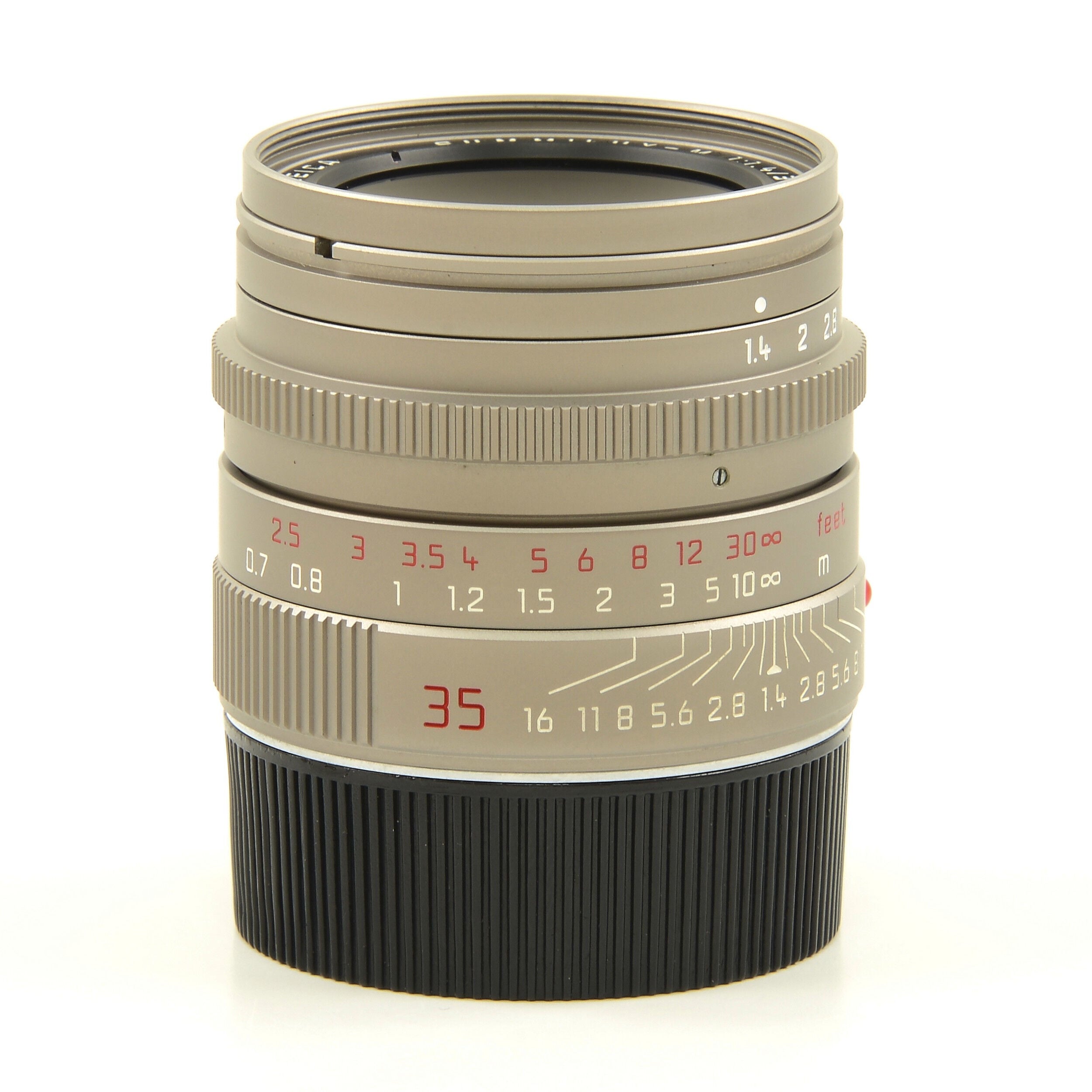 Leica 35mm f1.4 Summilux-M ASPH Titanium + Box Rare