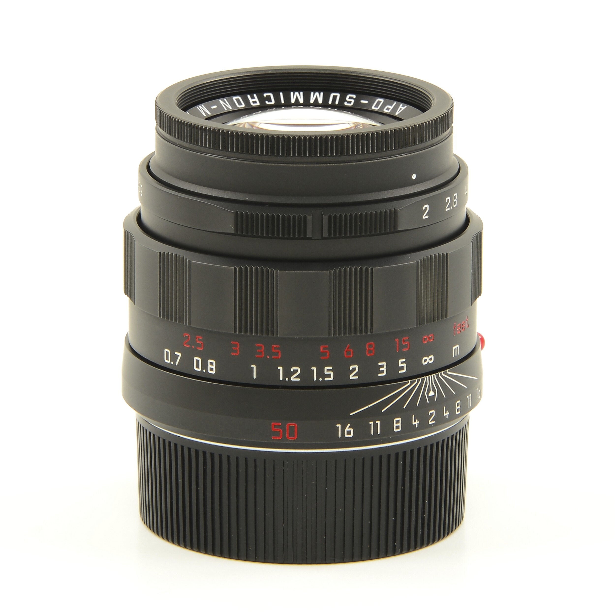 Leica 50mm f2 APO-Summicron-M ASPH Black Chrome Limited Edition + Box