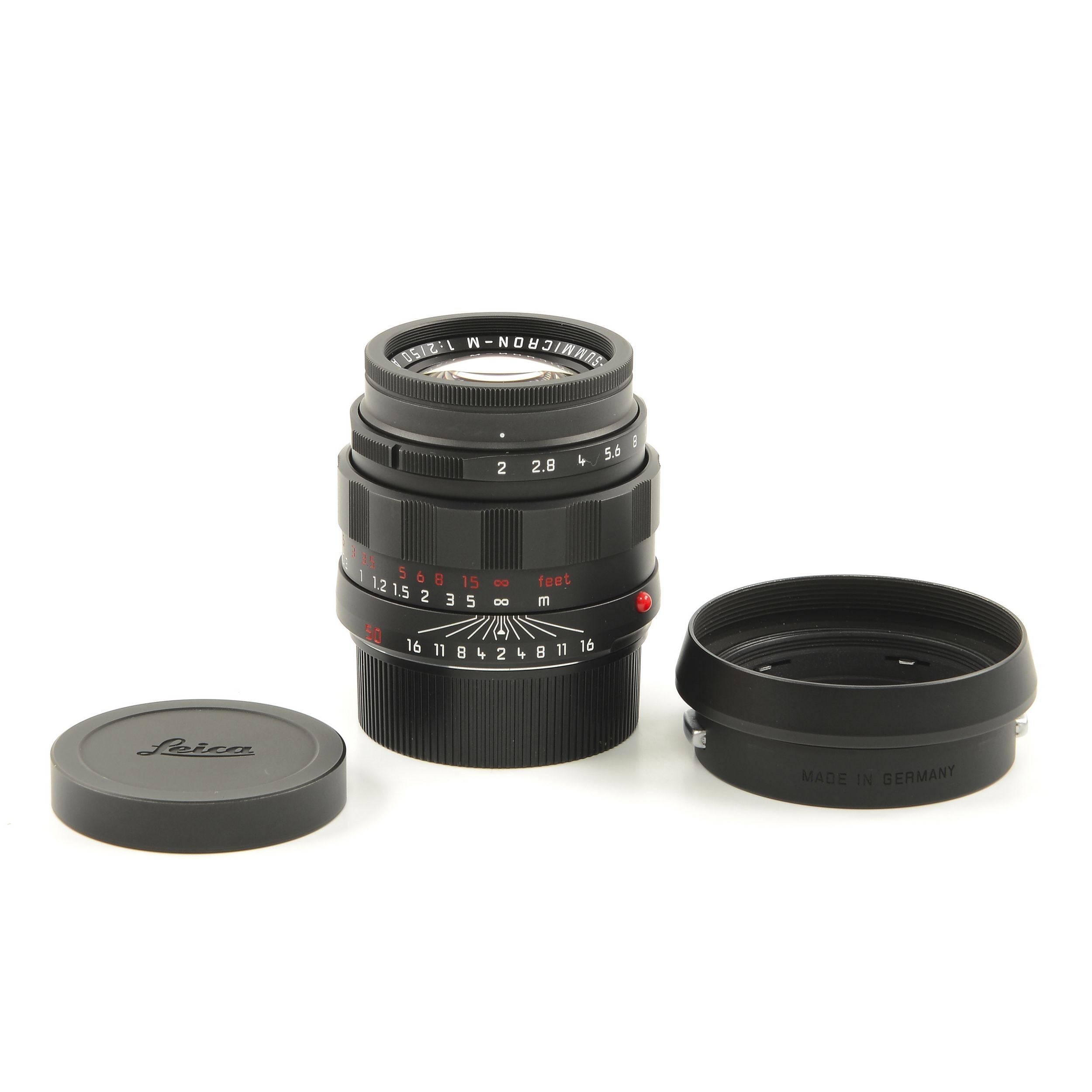 Leica 50mm f2 APO-Summicron-M ASPH Black Chrome Limited Edition + Box