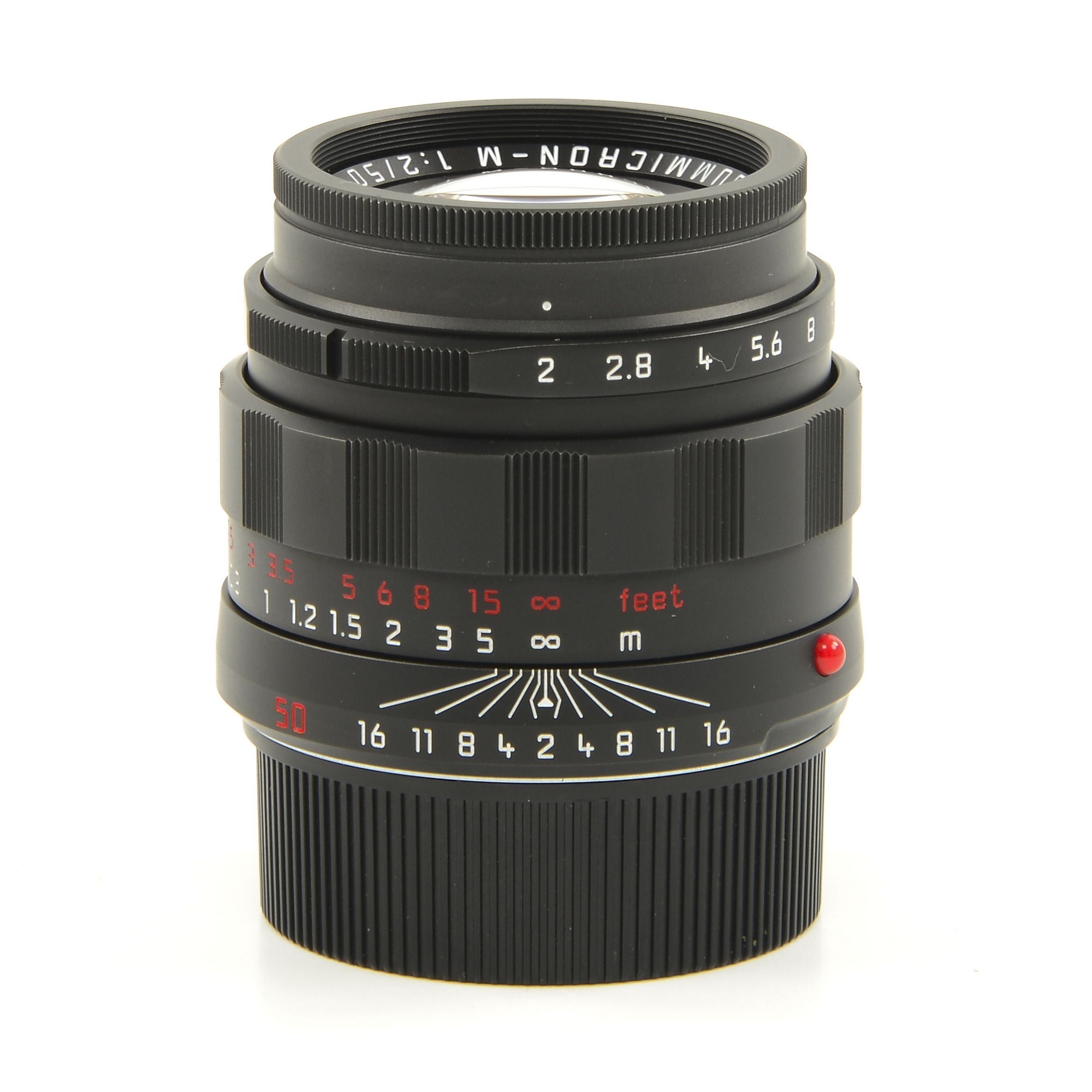 Leica 50mm f2 APO-Summicron-M ASPH Black Chrome Limited Edition + Box