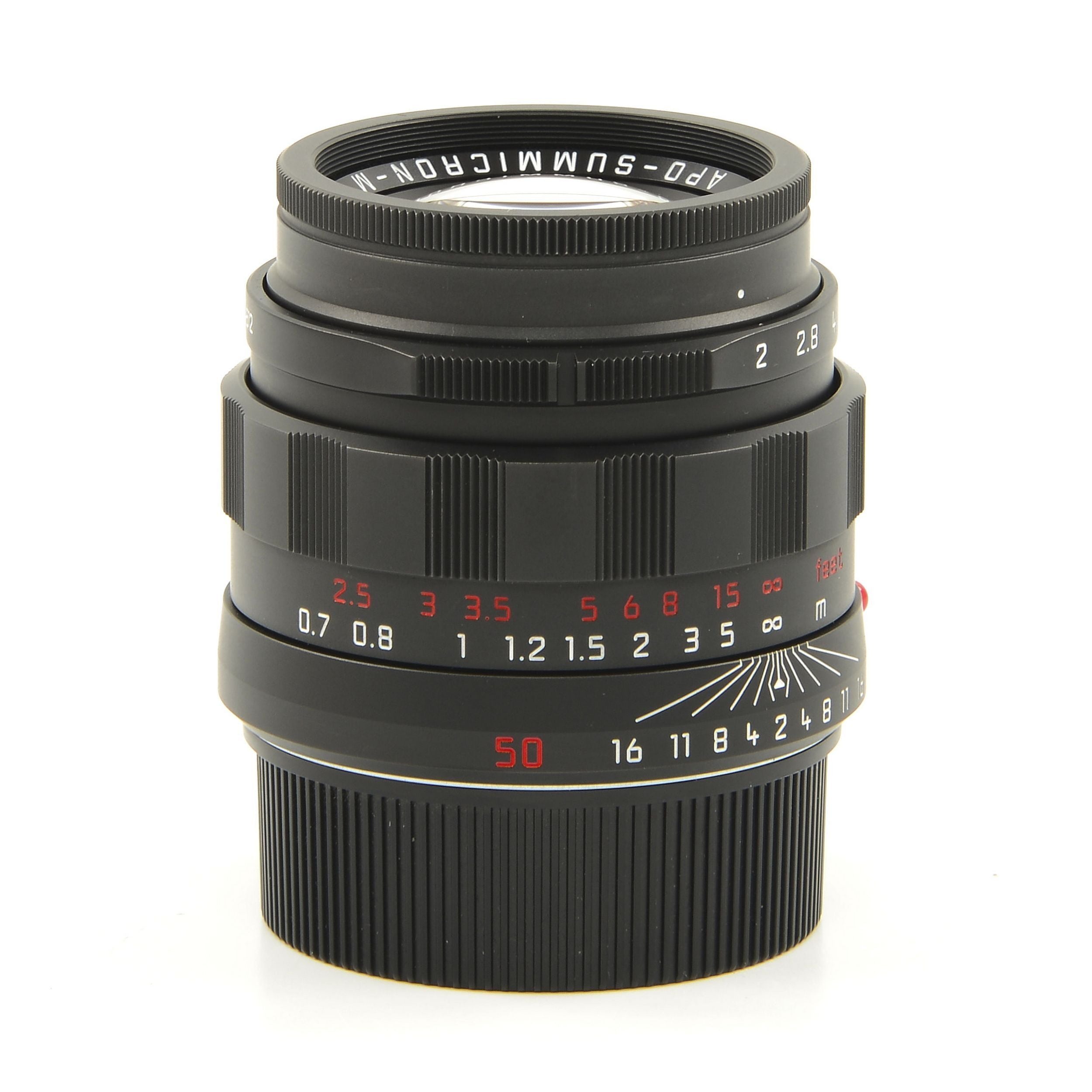 Leica 50mm f2 APO-Summicron-M ASPH Black Chrome Limited Edition + Box