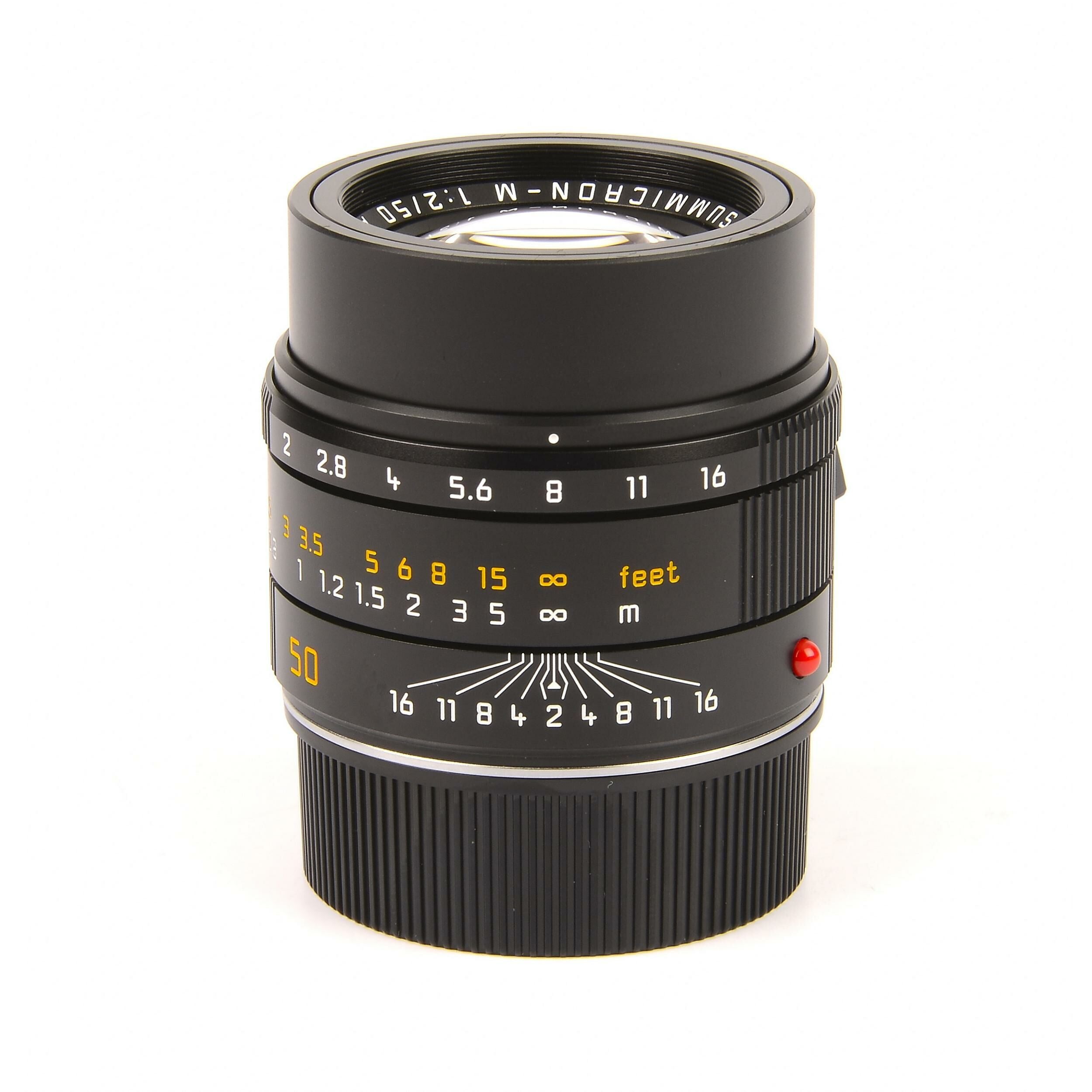 Leica 50mm f2 APO-Summicron-M ASPH Black+ Box