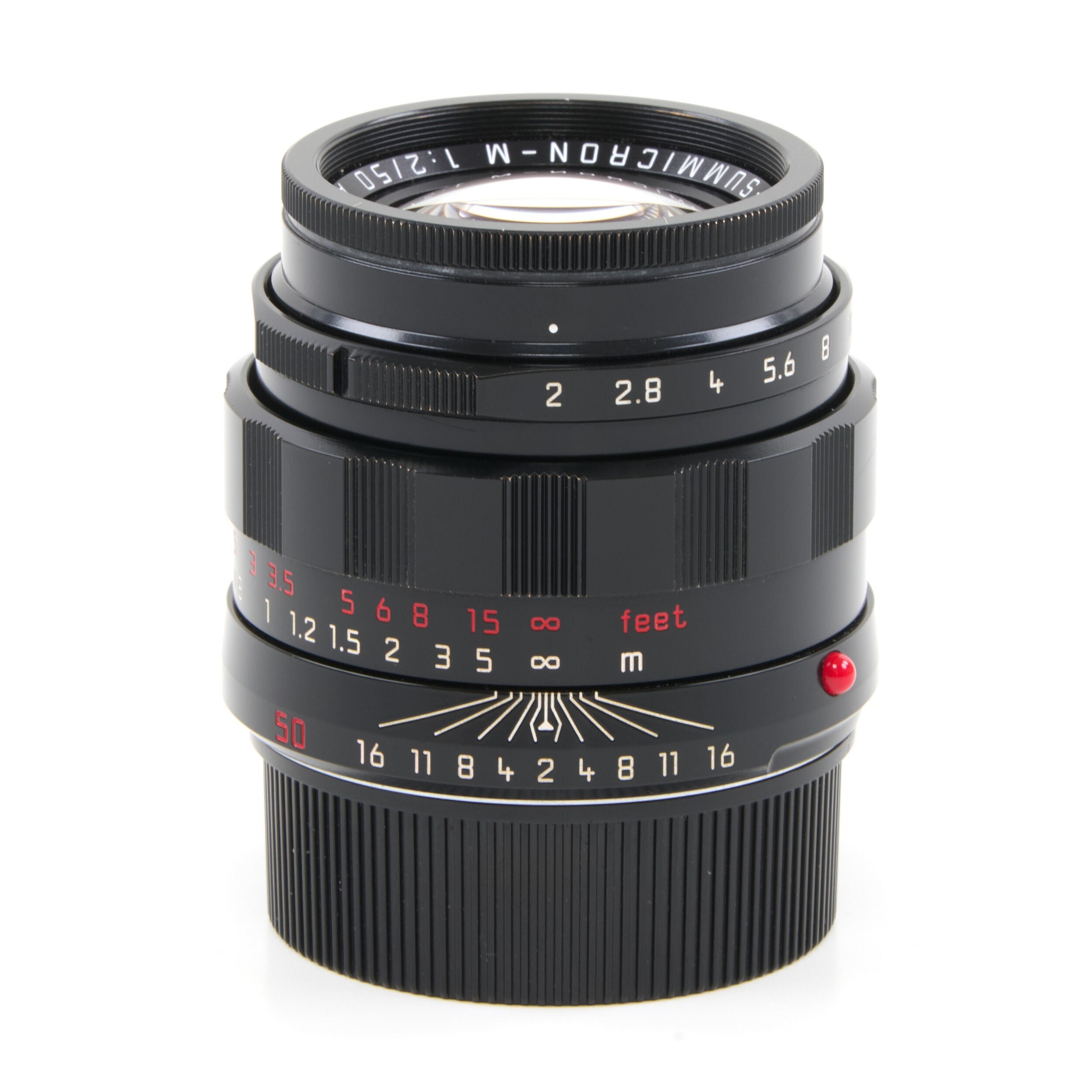Leica 50mm f2 APO-Summicron-M ASPH LHSA Black Paint + Box