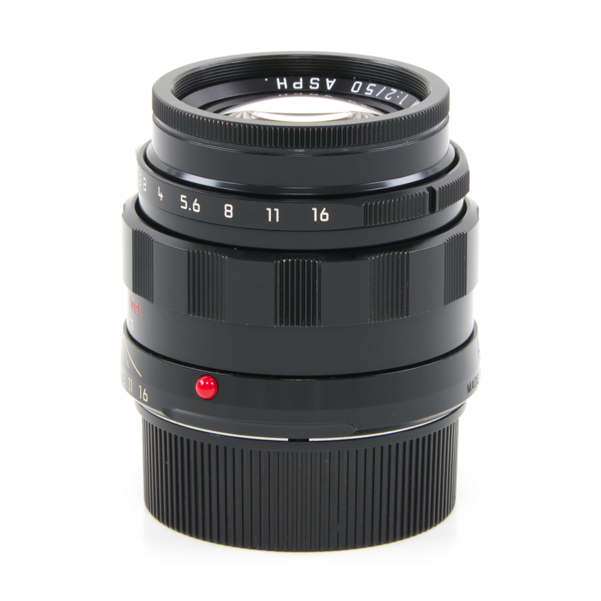 Leica 50mm f2 APO-Summicron-M ASPH LHSA Black Paint + Box