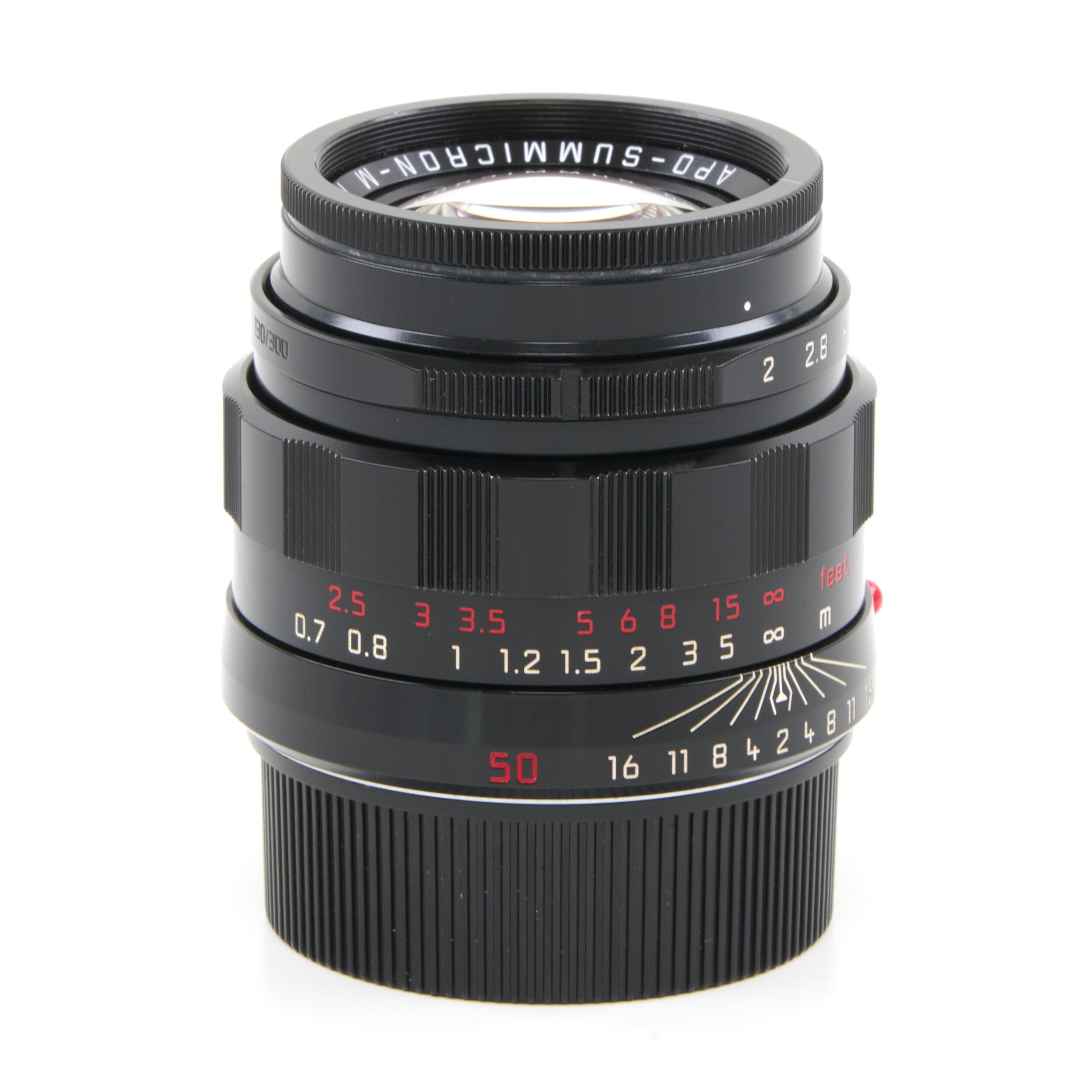 Leica 50mm f2 APO-Summicron-M ASPH LHSA Black Paint + Box