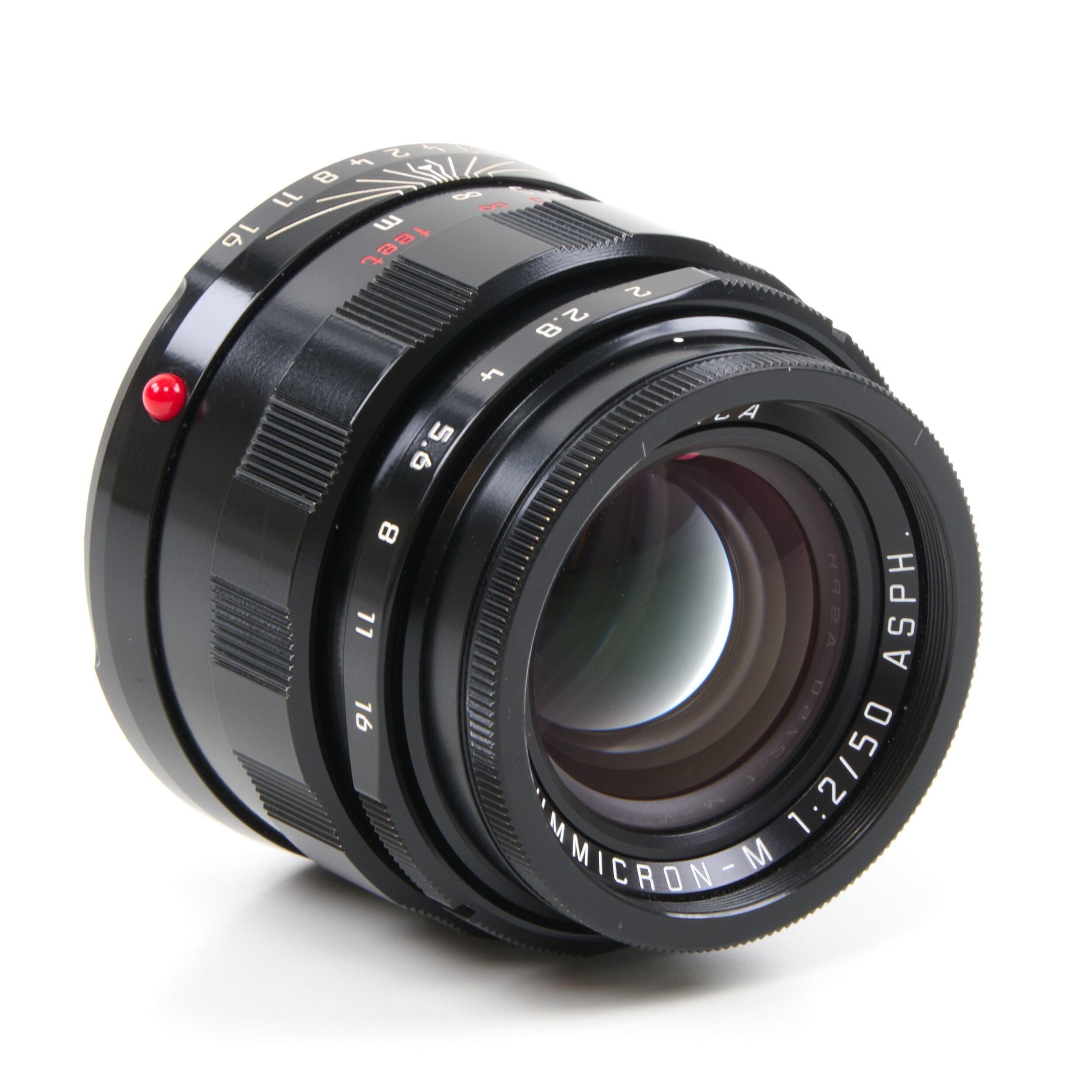 Leica 50mm f2 APO-Summicron-M ASPH LHSA Black Paint + Box