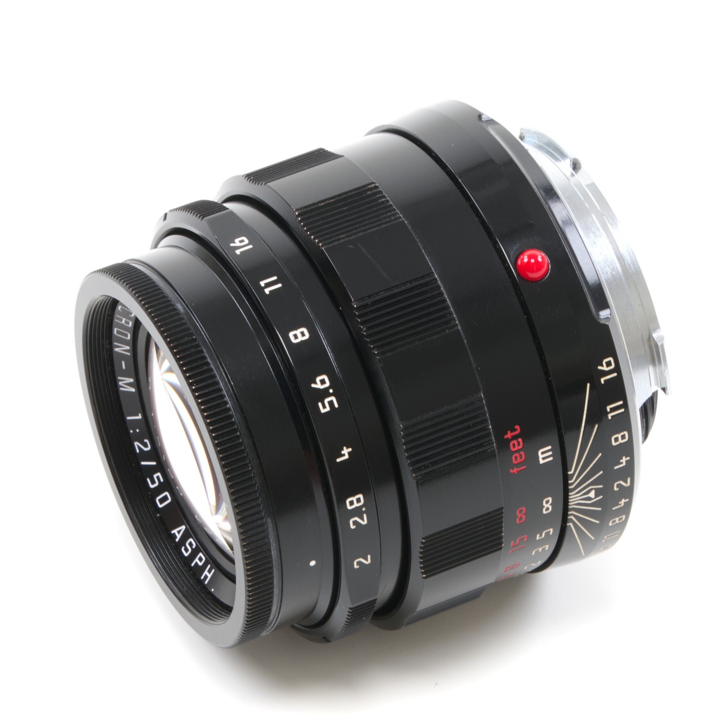 Leica 50mm f2 APO-Summicron-M ASPH LHSA Black Paint + Box
