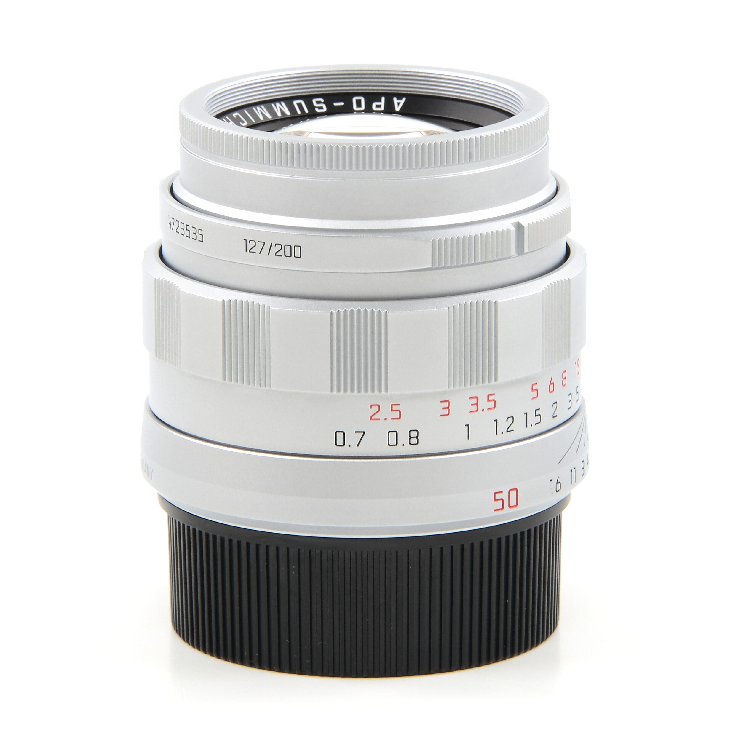 Leica 50mm f2 APO-Summicron-M ASPH LHSA Silver + Box