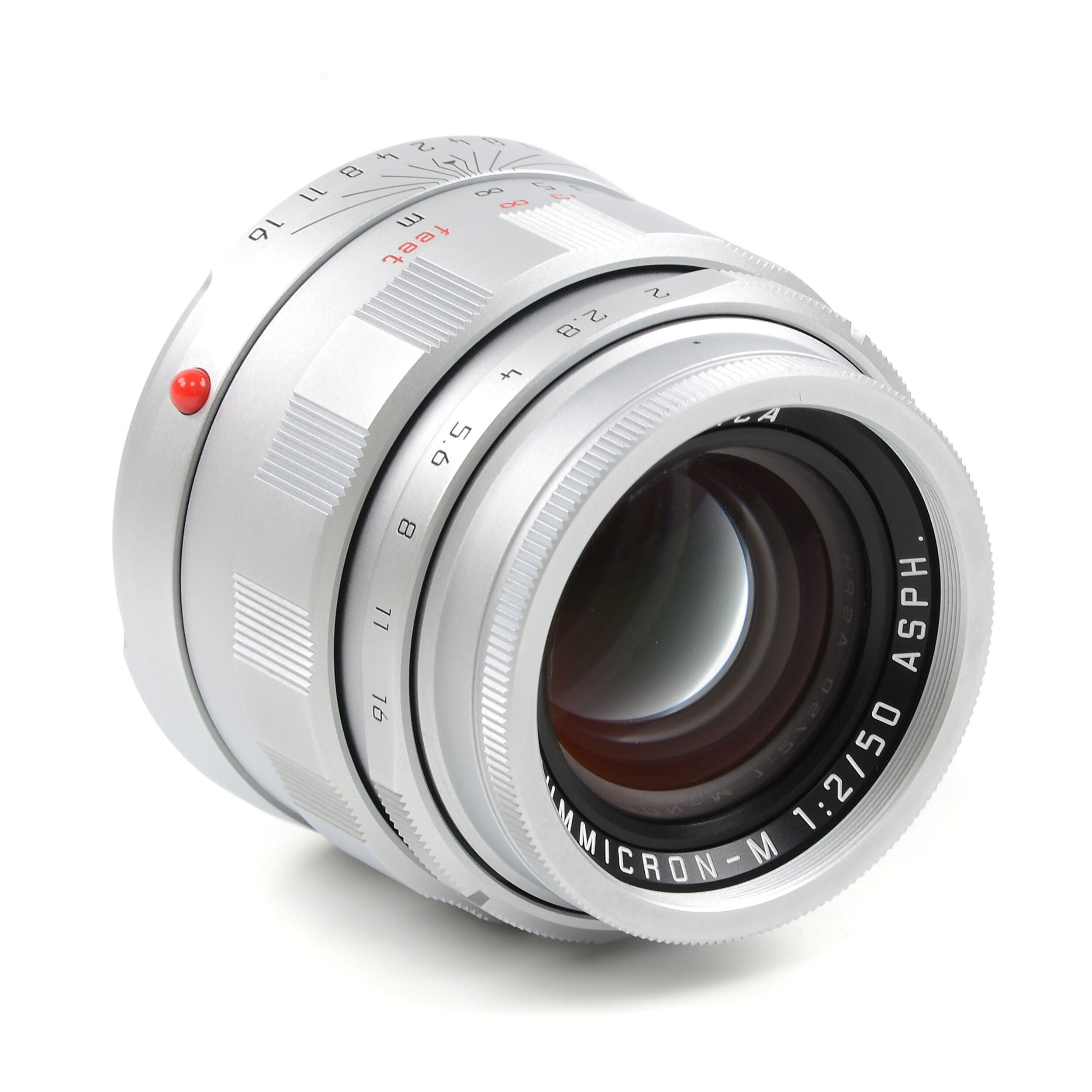 Leica 50mm f2 APO-Summicron-M ASPH LHSA Silver + Box