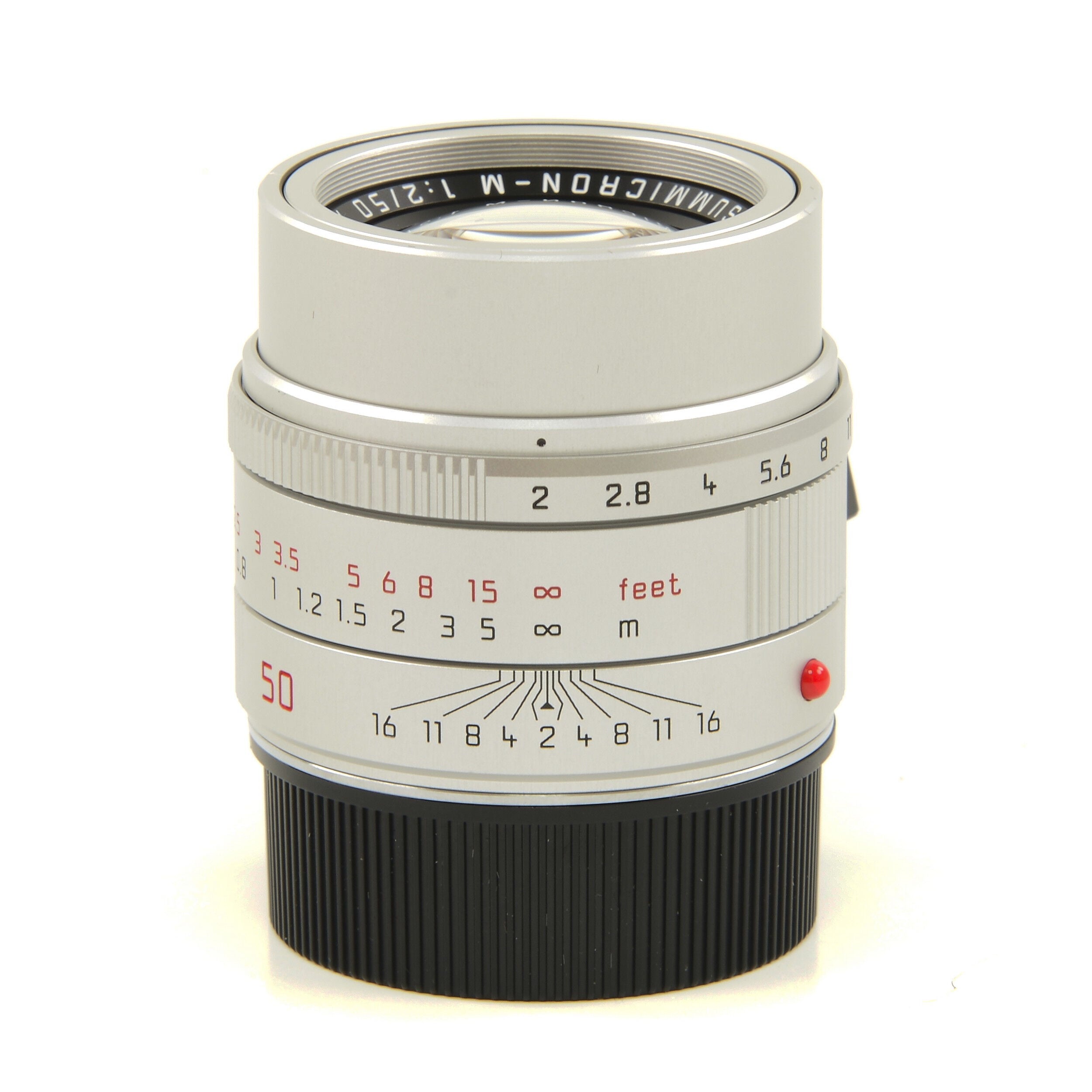 Leica 50mm f2 APO-Summicron-M Silver + Box