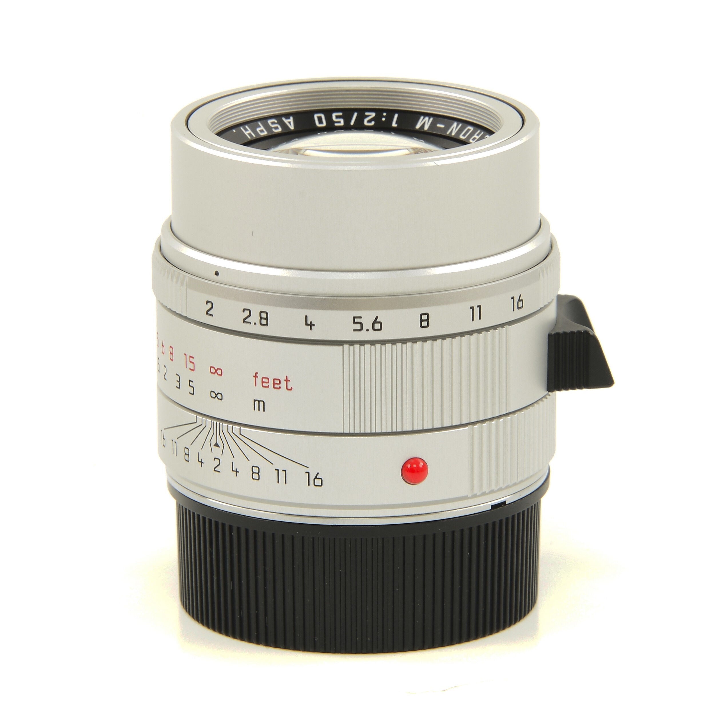 Leica 50mm f2 APO-Summicron-M Silver + Box