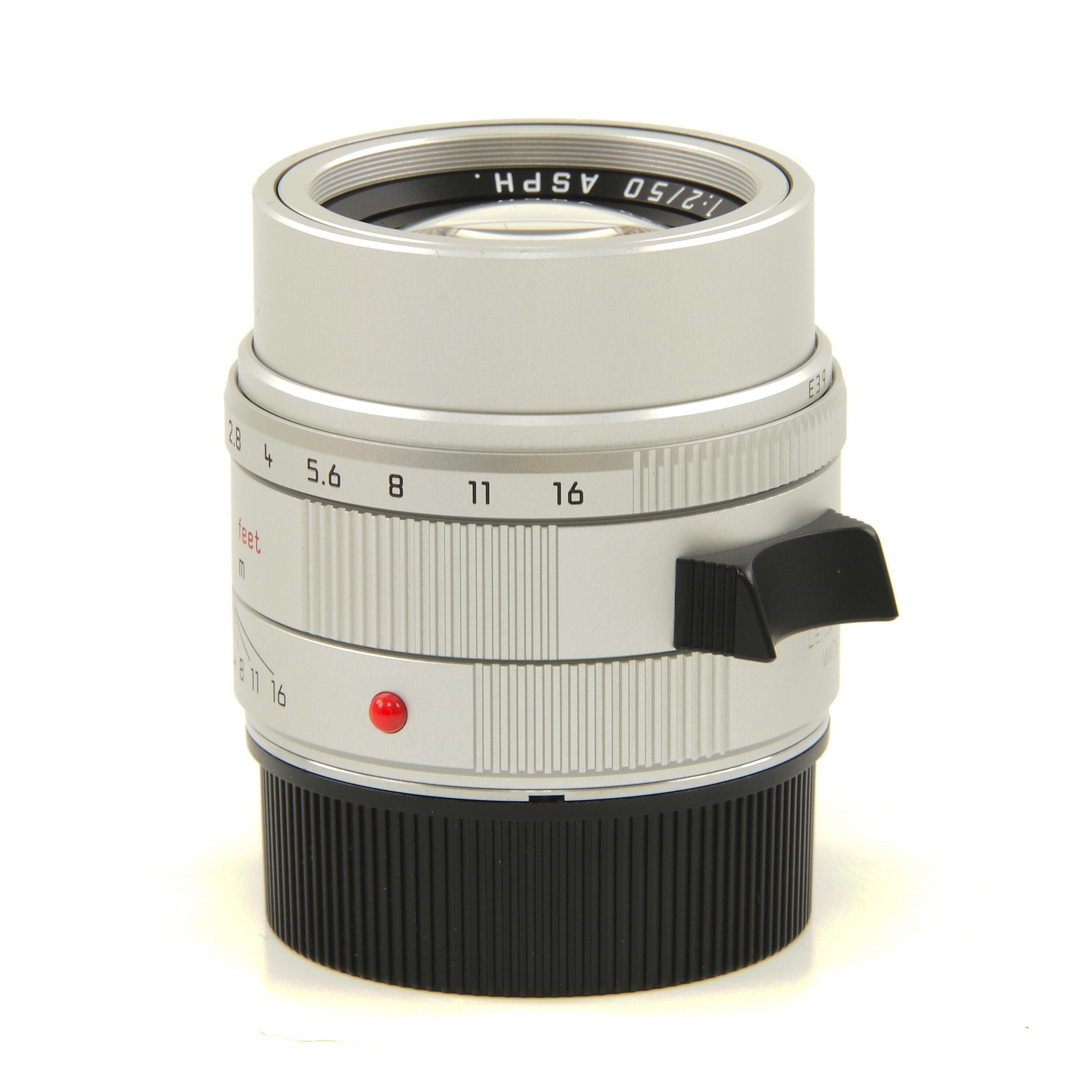 Leica 50mm f2 APO-Summicron-M Silver + Box