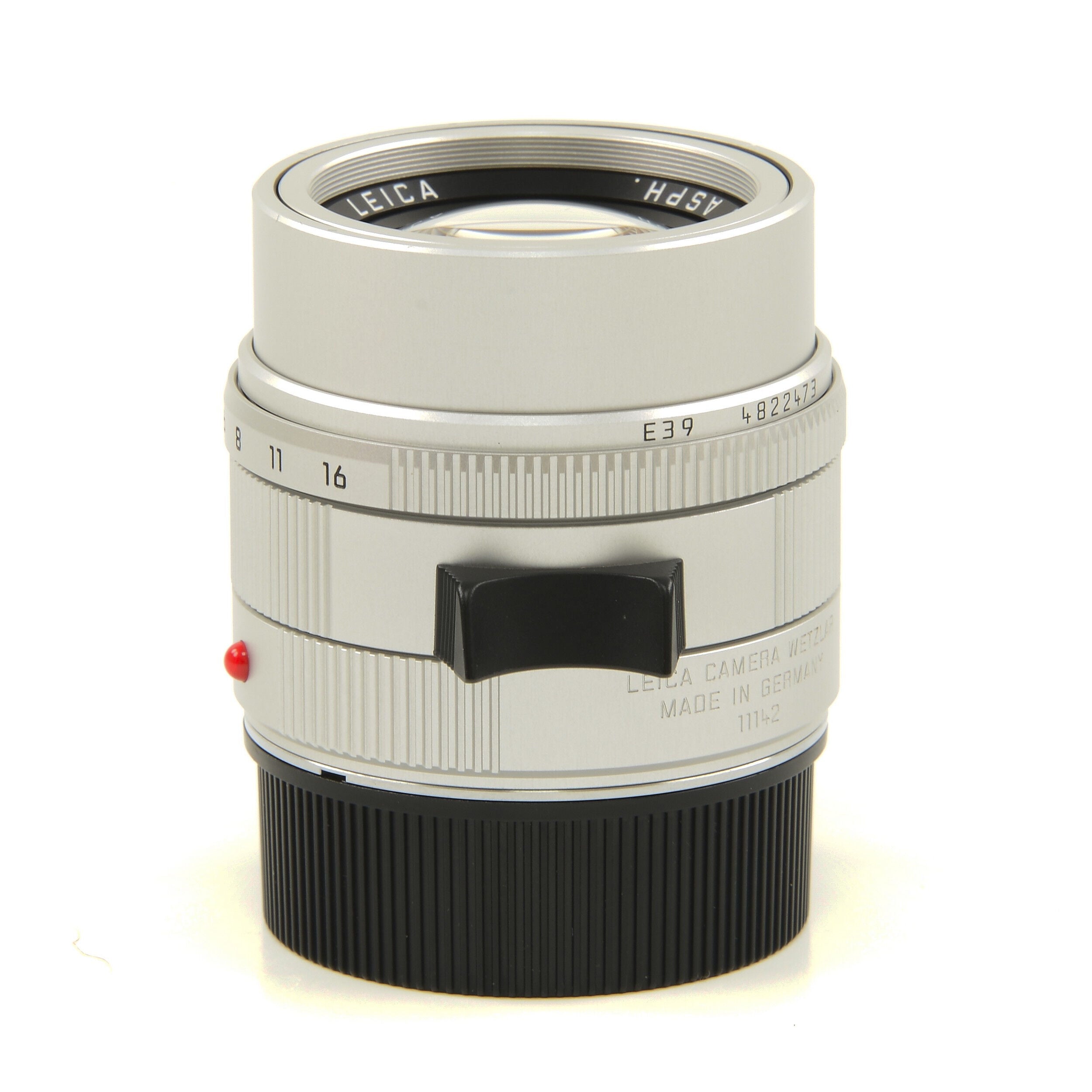 Leica 50mm f2 APO-Summicron-M Silver + Box
