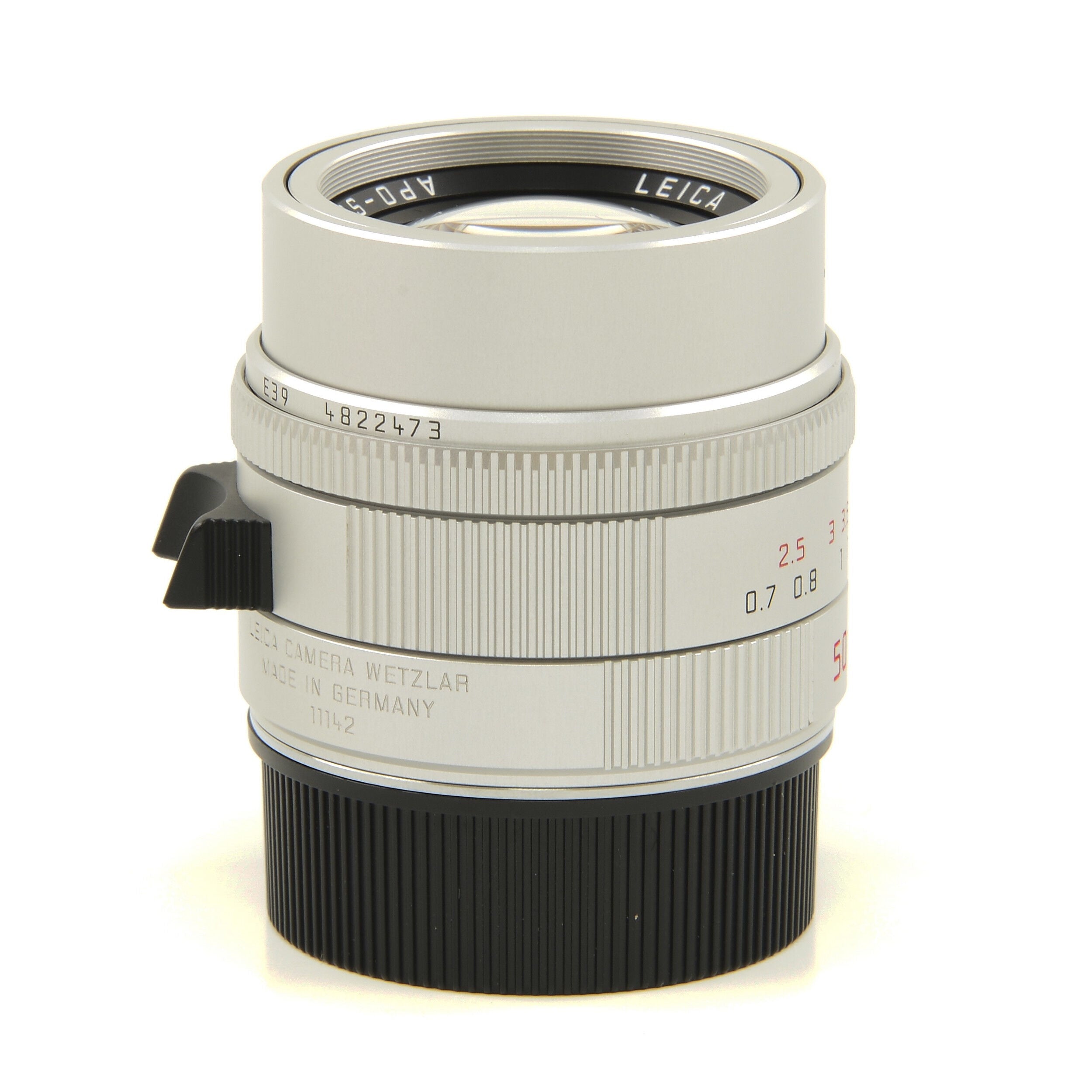 Leica 50mm f2 APO-Summicron-M Silver + Box