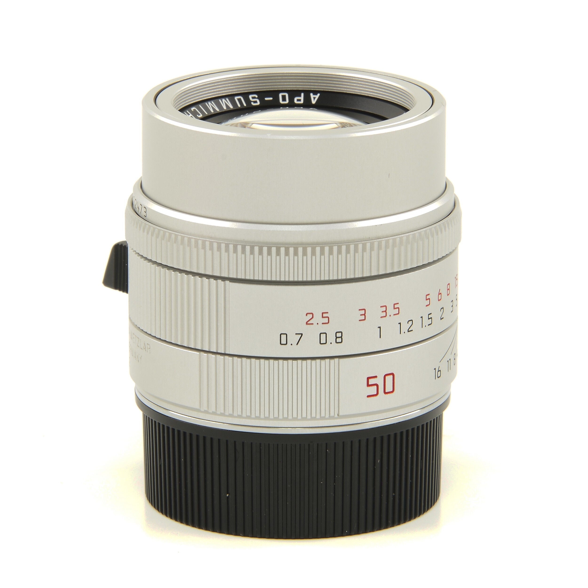 Leica 50mm f2 APO-Summicron-M Silver + Box