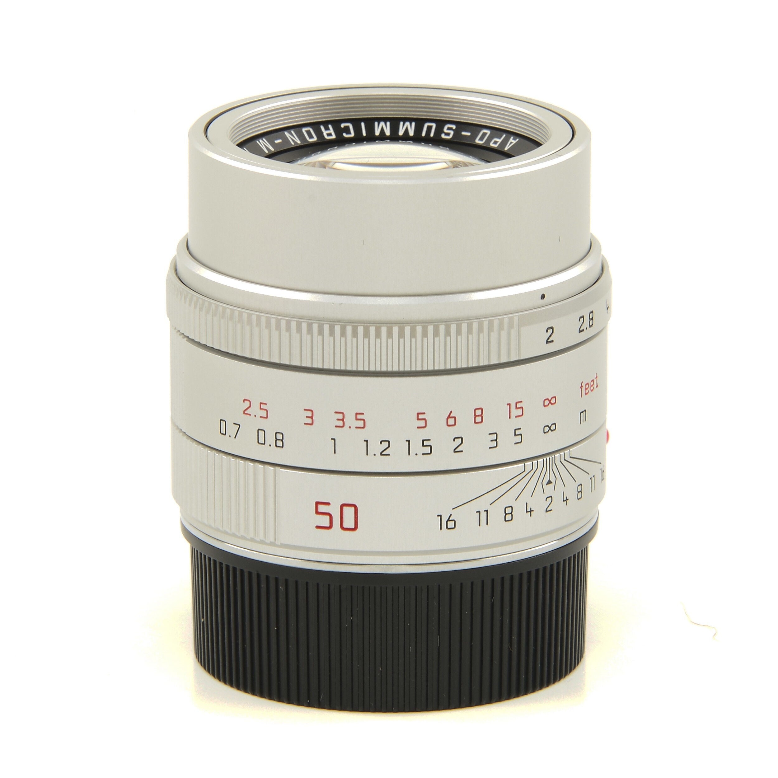 Leica 50mm f2 APO-Summicron-M Silver + Box