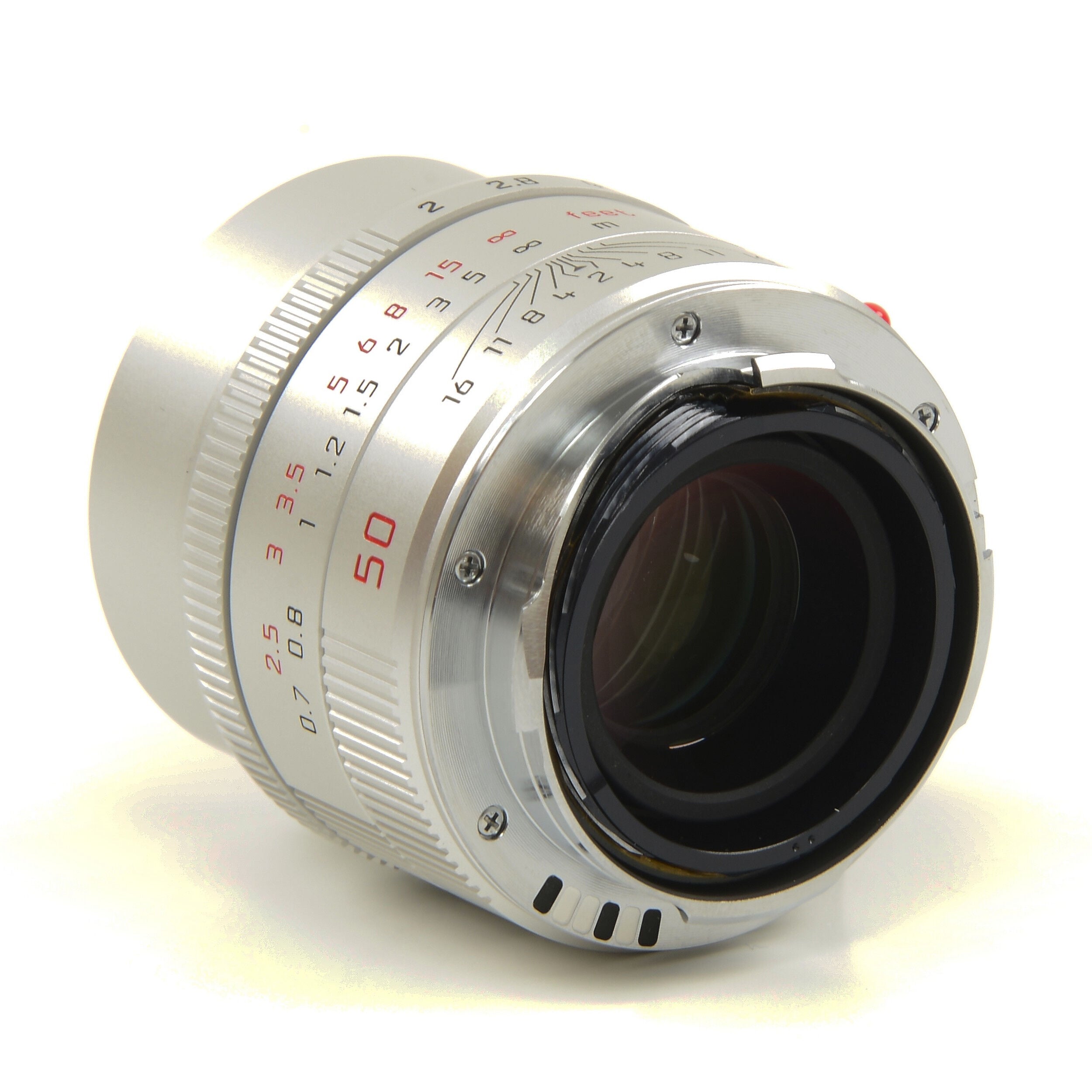 Leica 50mm f2 APO-Summicron-M Silver + Box