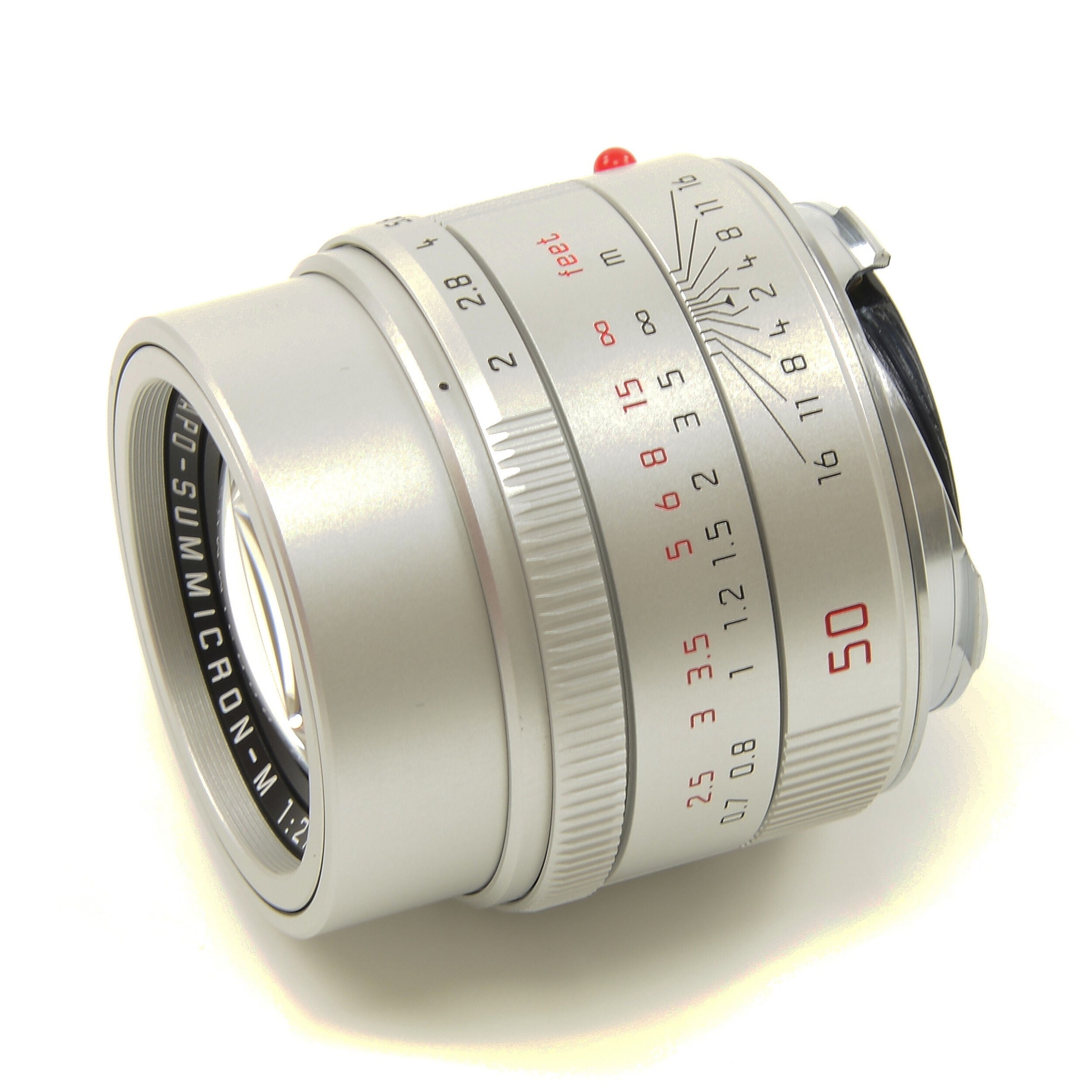 Leica 50mm f2 APO-Summicron-M Silver + Box