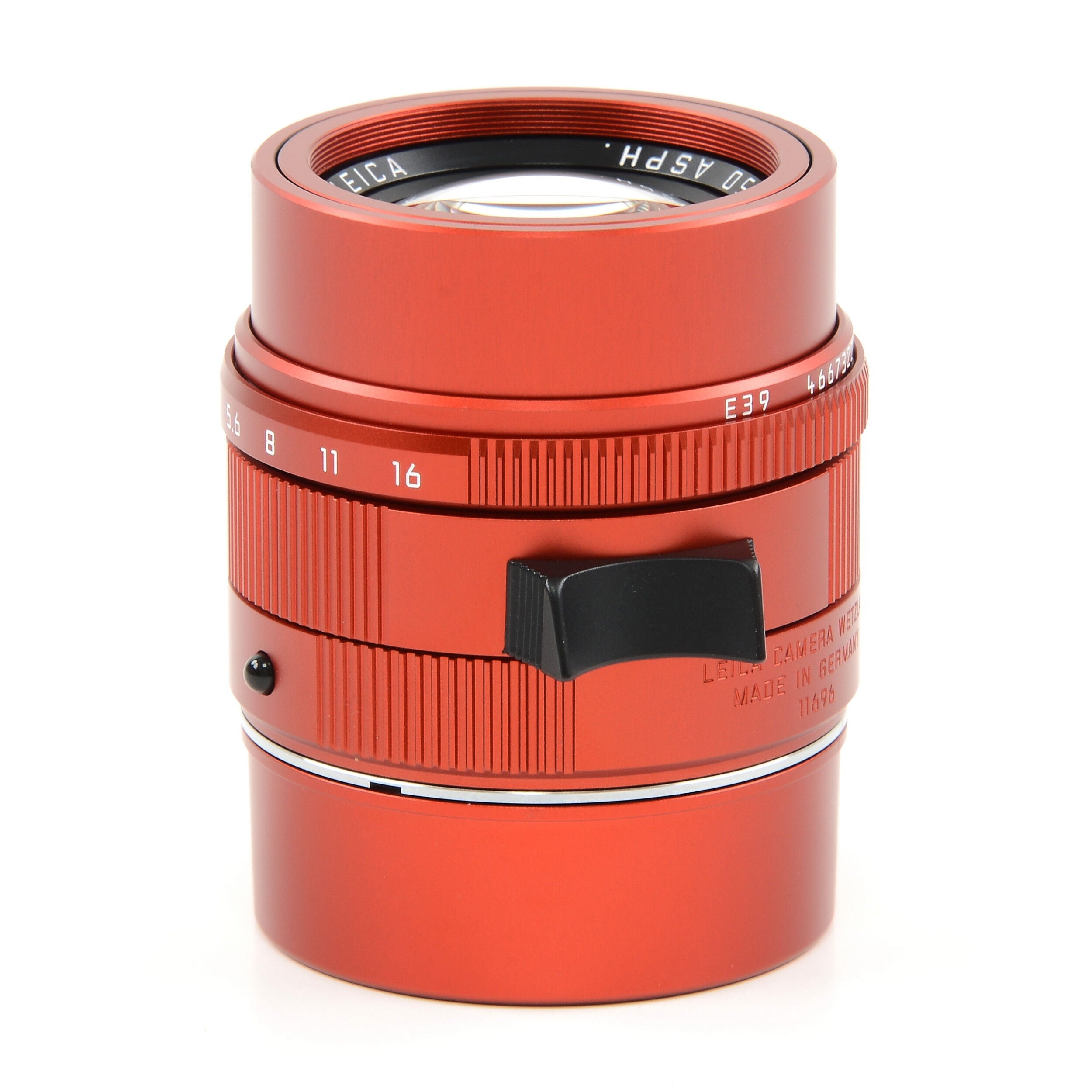 Leica 50mm f2 APO-Summicron Red Anodized Limited Edition + Box